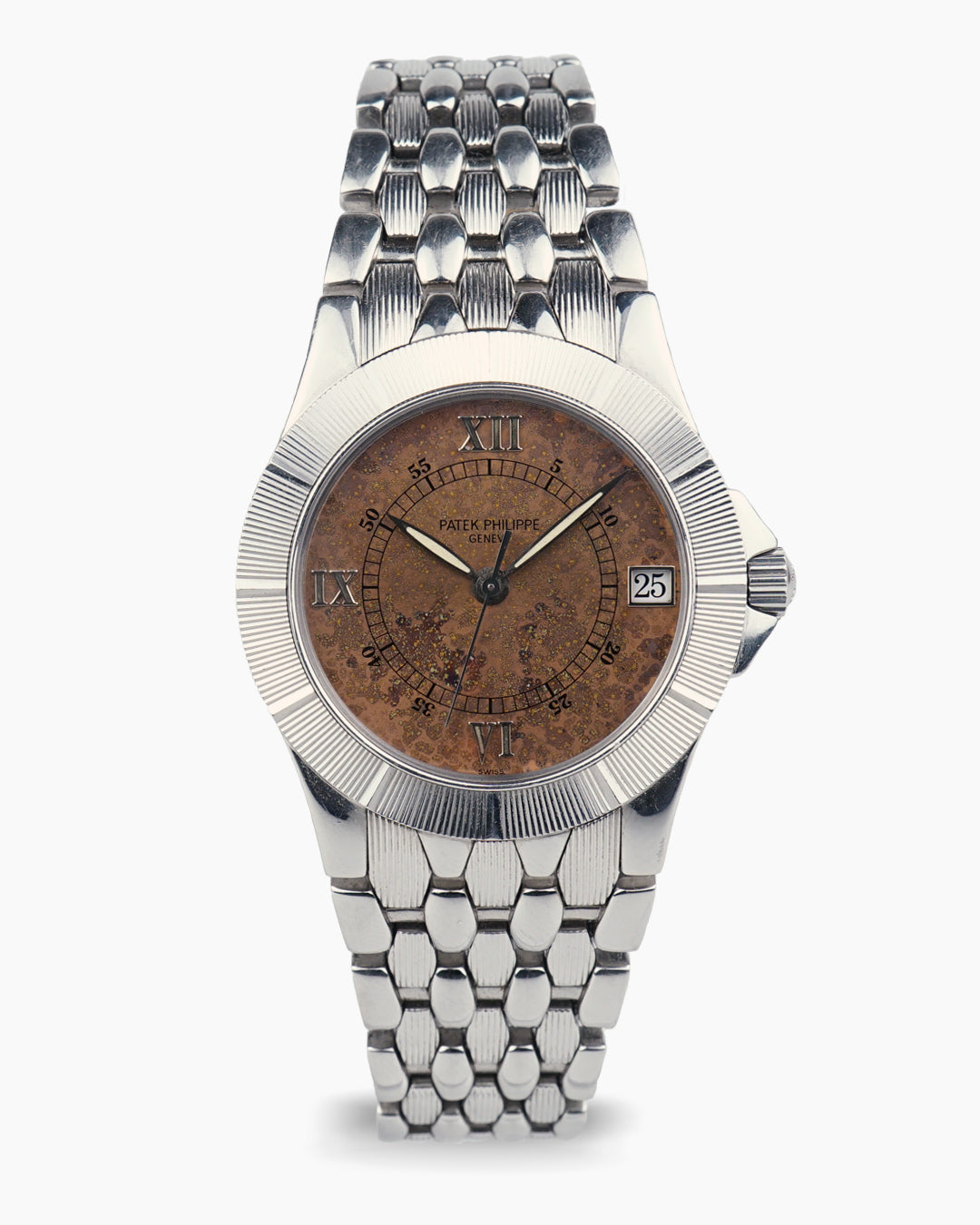 1990s Patek Philippe Neptune ref. 5080 Salmon dial