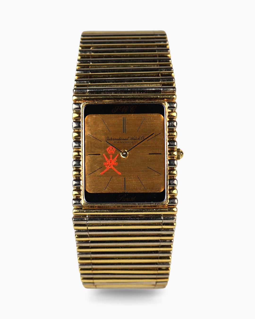 IWC ref. 6138 in yellow and white gold — Sultanate of Oman dial