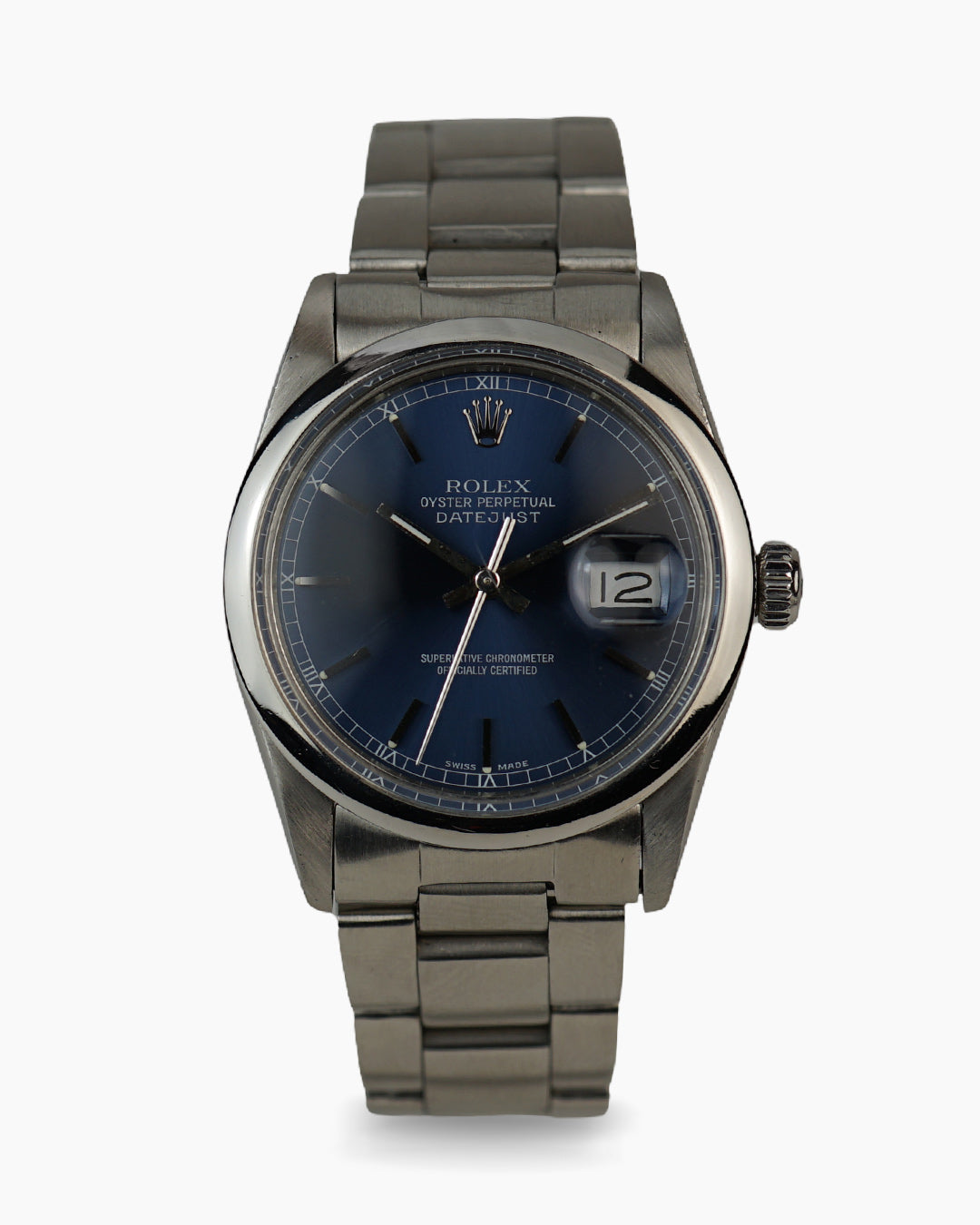 Rolex Datejust Cadran bleu ref. 16000