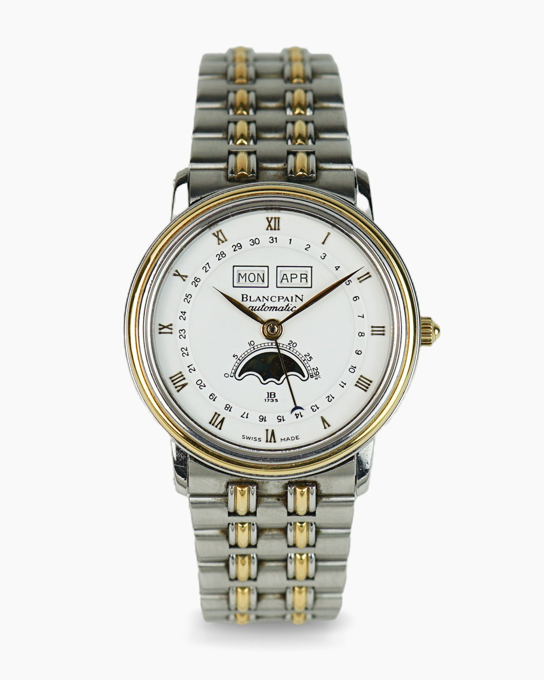 Blancpain Villeret in gold & steel - Full Set