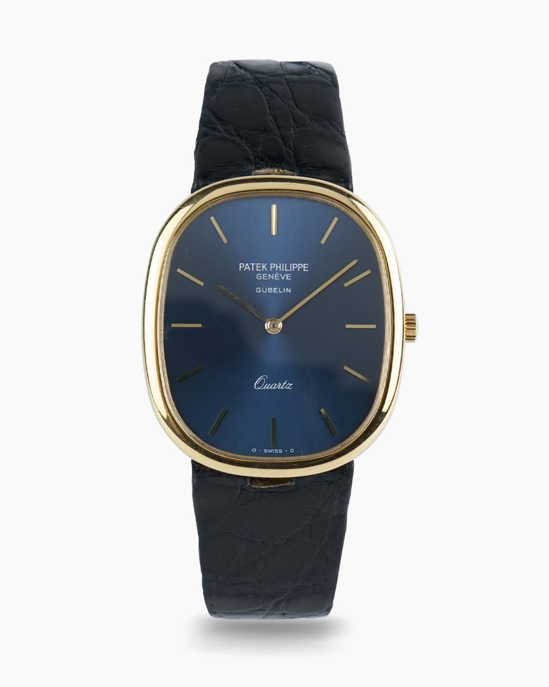 1980s Patek Philippe Golden Ellipse ref. 3838 "Jumbo" Gübelin