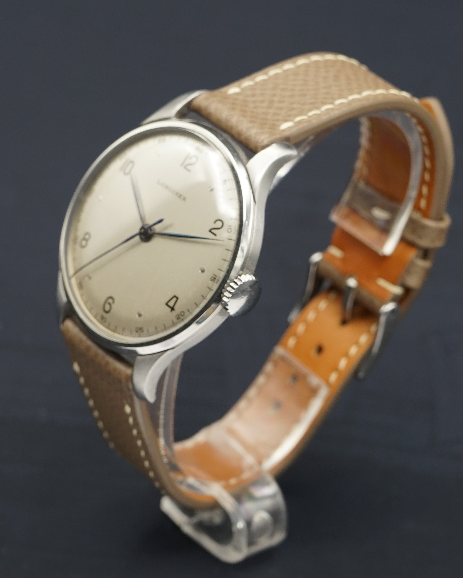 1940s Longines Calatrava ref. 5045 in stainless steel