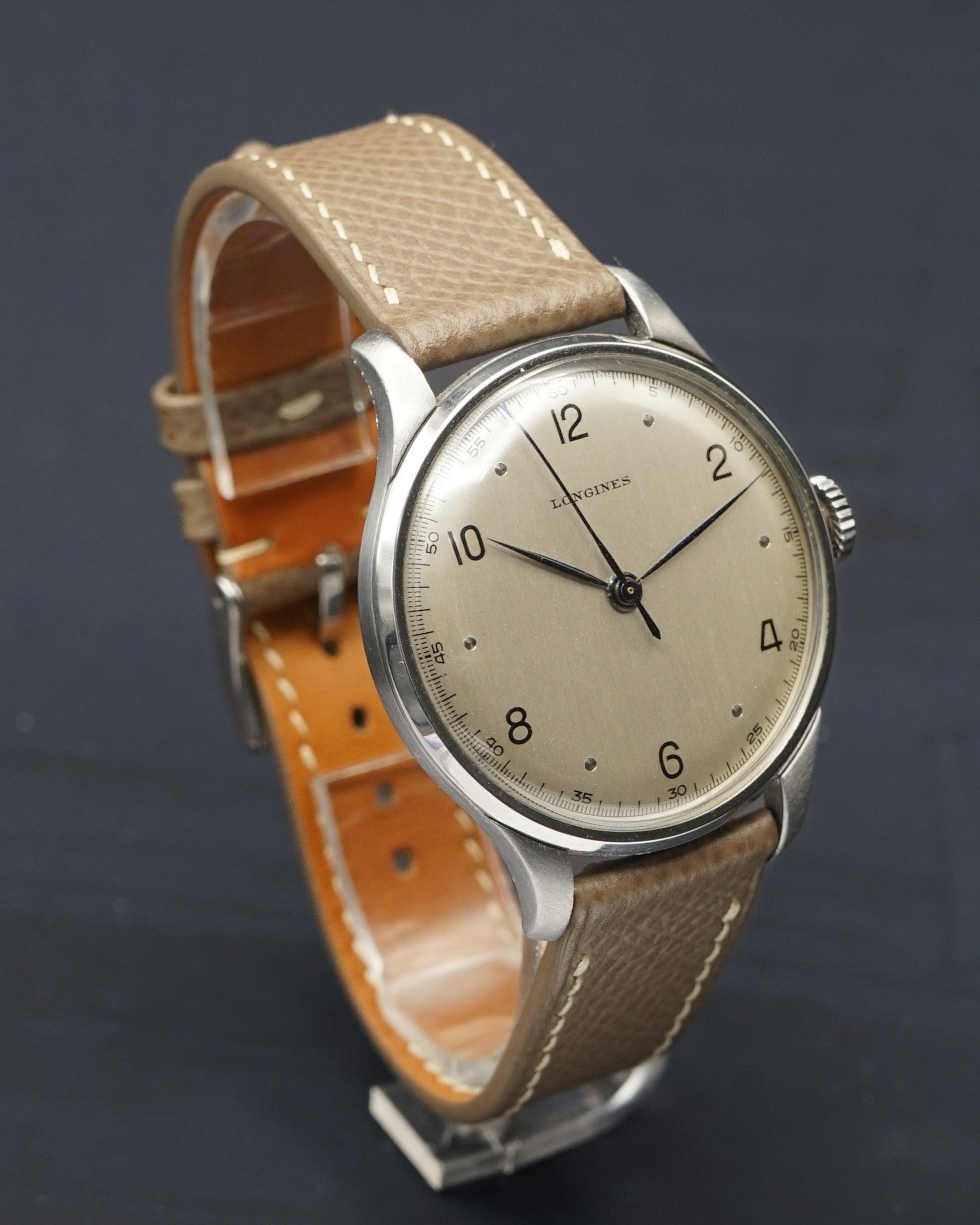 1940s Longines Calatrava ref. 5045 in stainless steel