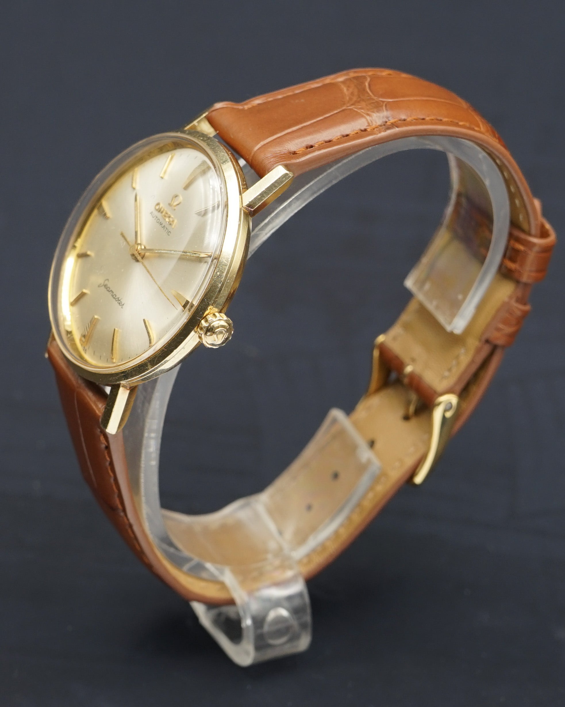 1960s Omega Seamaster in 18kt. gold