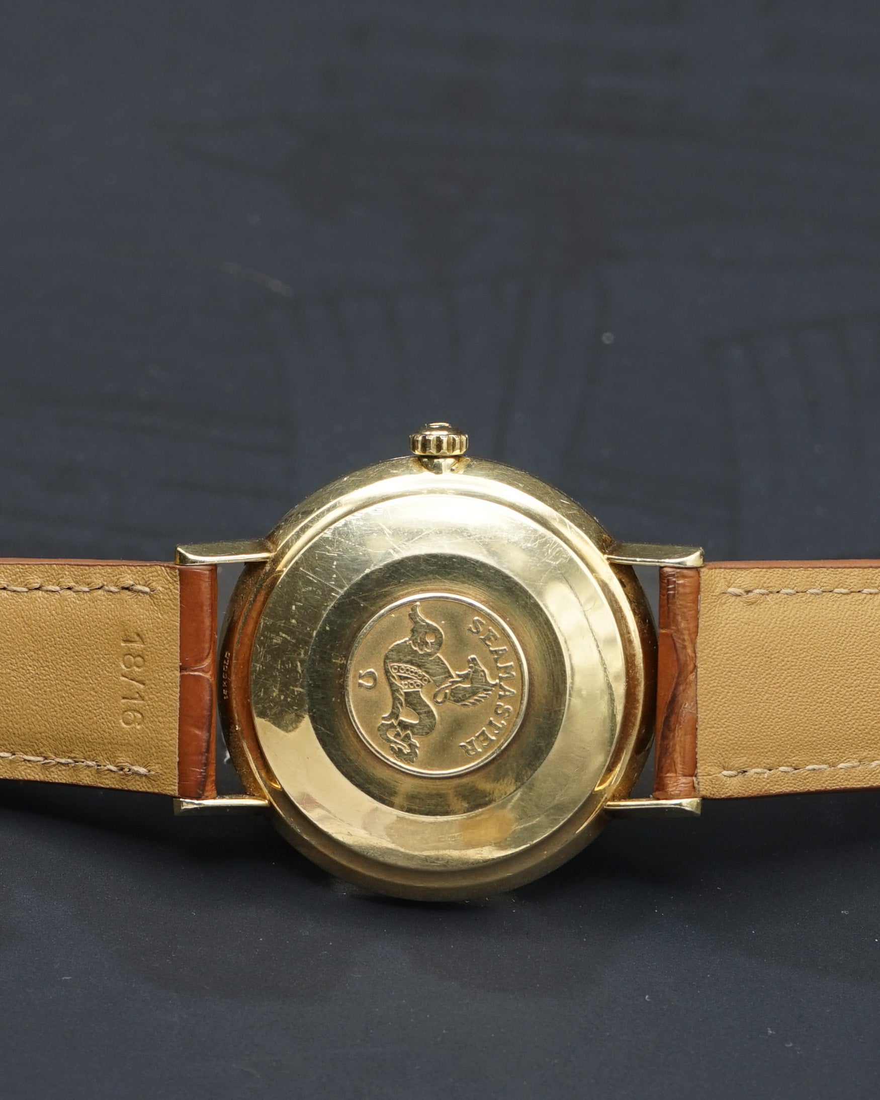 1960s Omega Seamaster in 18kt. gold