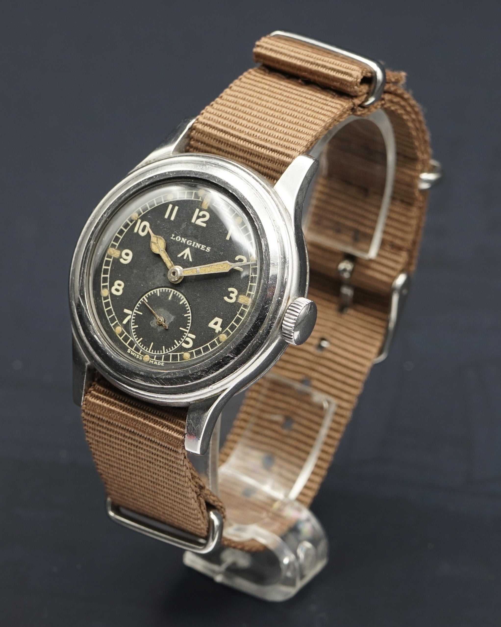 1950S Longines Greenlander made for the British army part of the "Dirty Dozen"