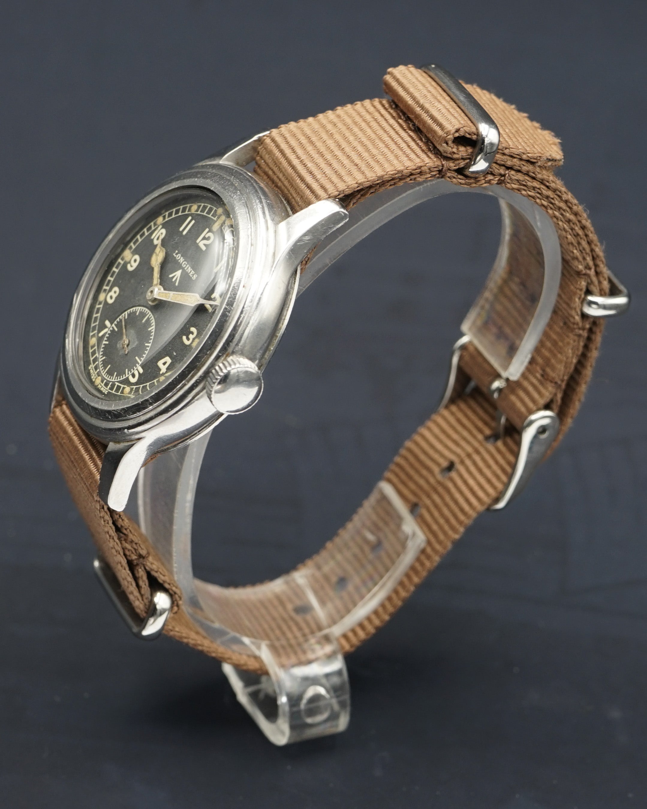 1950S Longines Greenlander made for the British army part of the "Dirty Dozen"