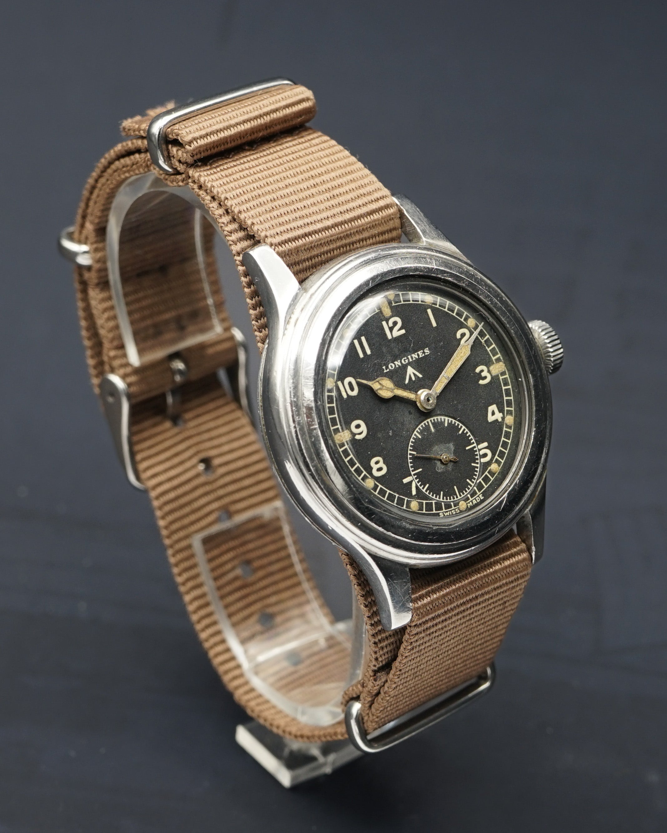 1950S Longines Greenlander made for the British army part of the "Dirty Dozen"