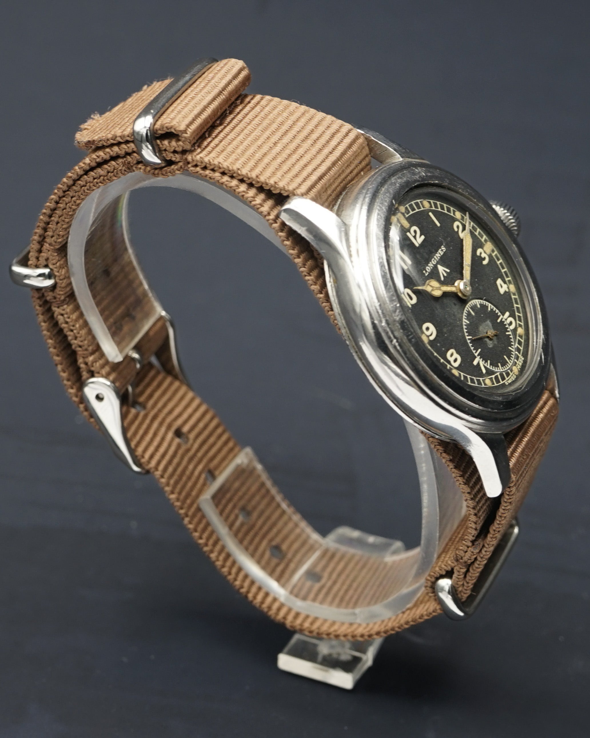 1950S Longines Greenlander made for the British army part of the "Dirty Dozen"