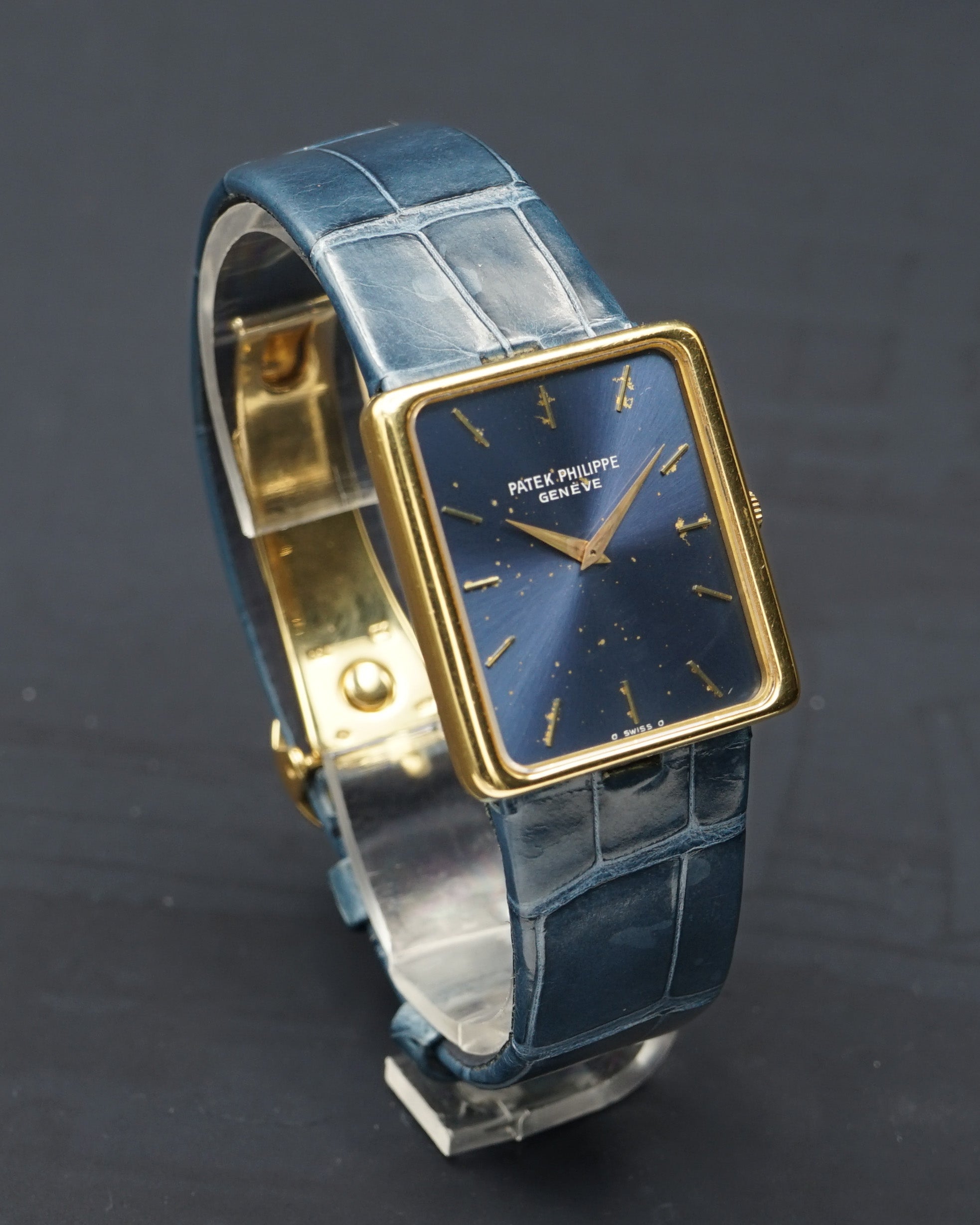 1980s Patek Philippe Gondolo ref. 3799J "Gold Flakes" dial