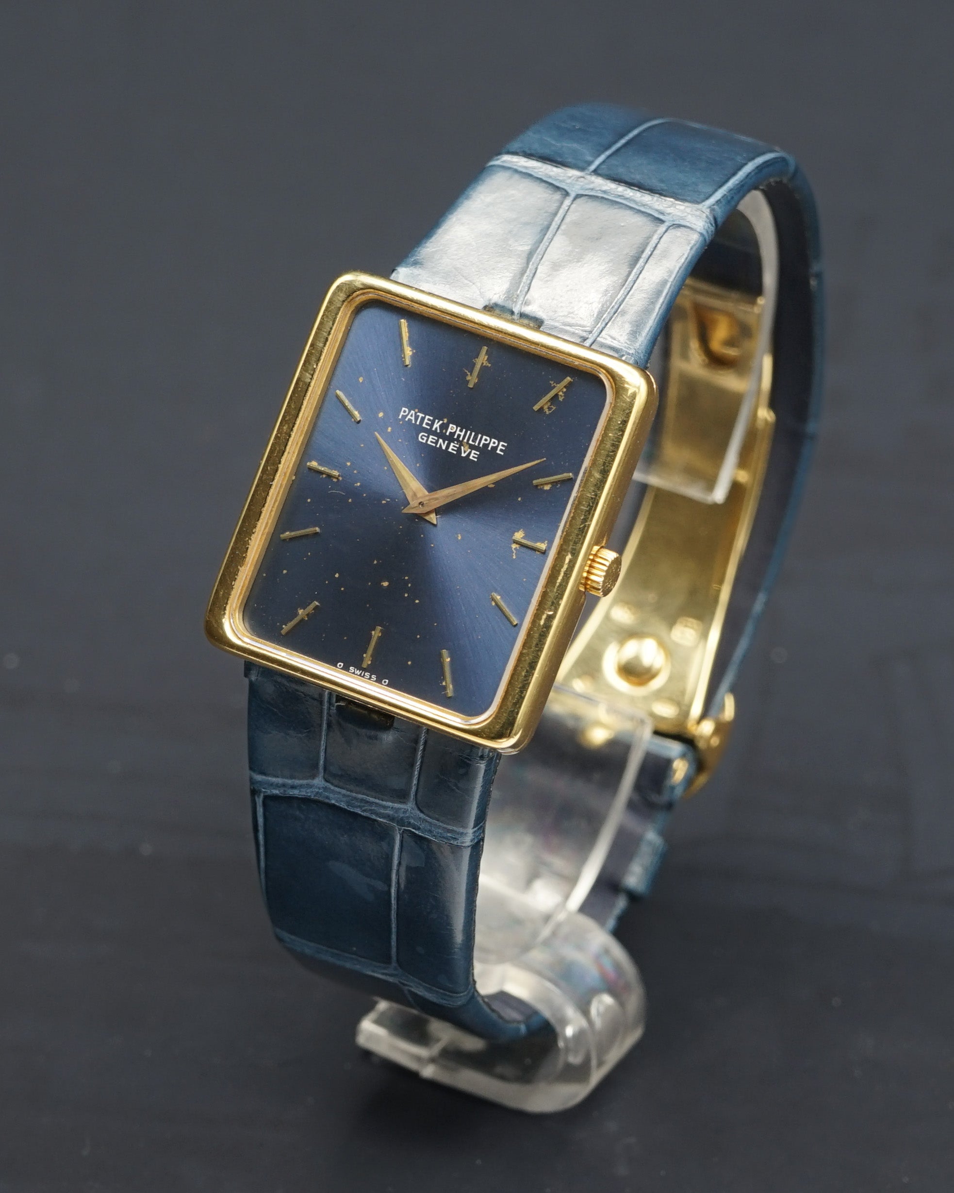 1980s Patek Philippe Gondolo ref. 3799J "Gold Flakes" dial