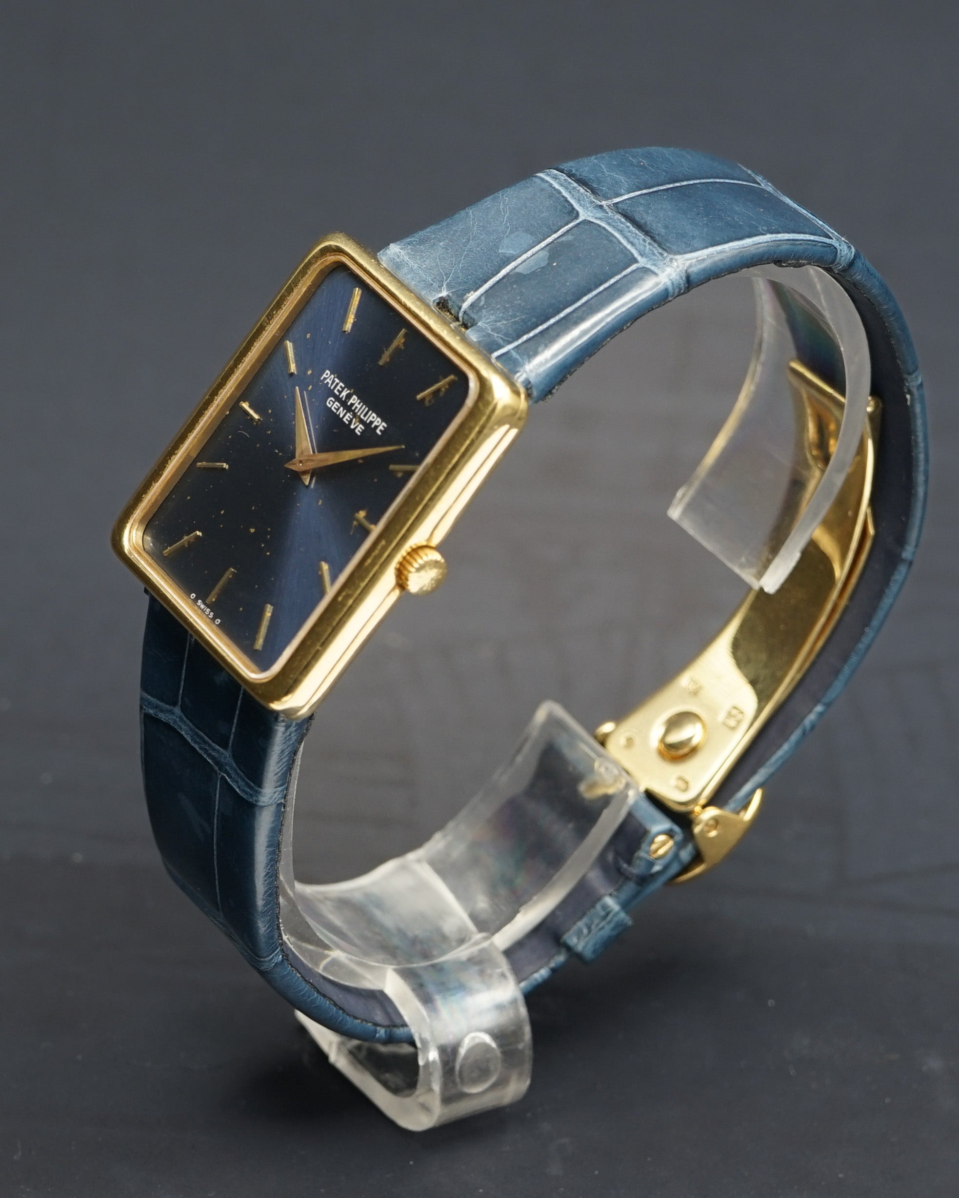 1980s Patek Philippe Gondolo ref. 3799J "Gold Flakes" dial