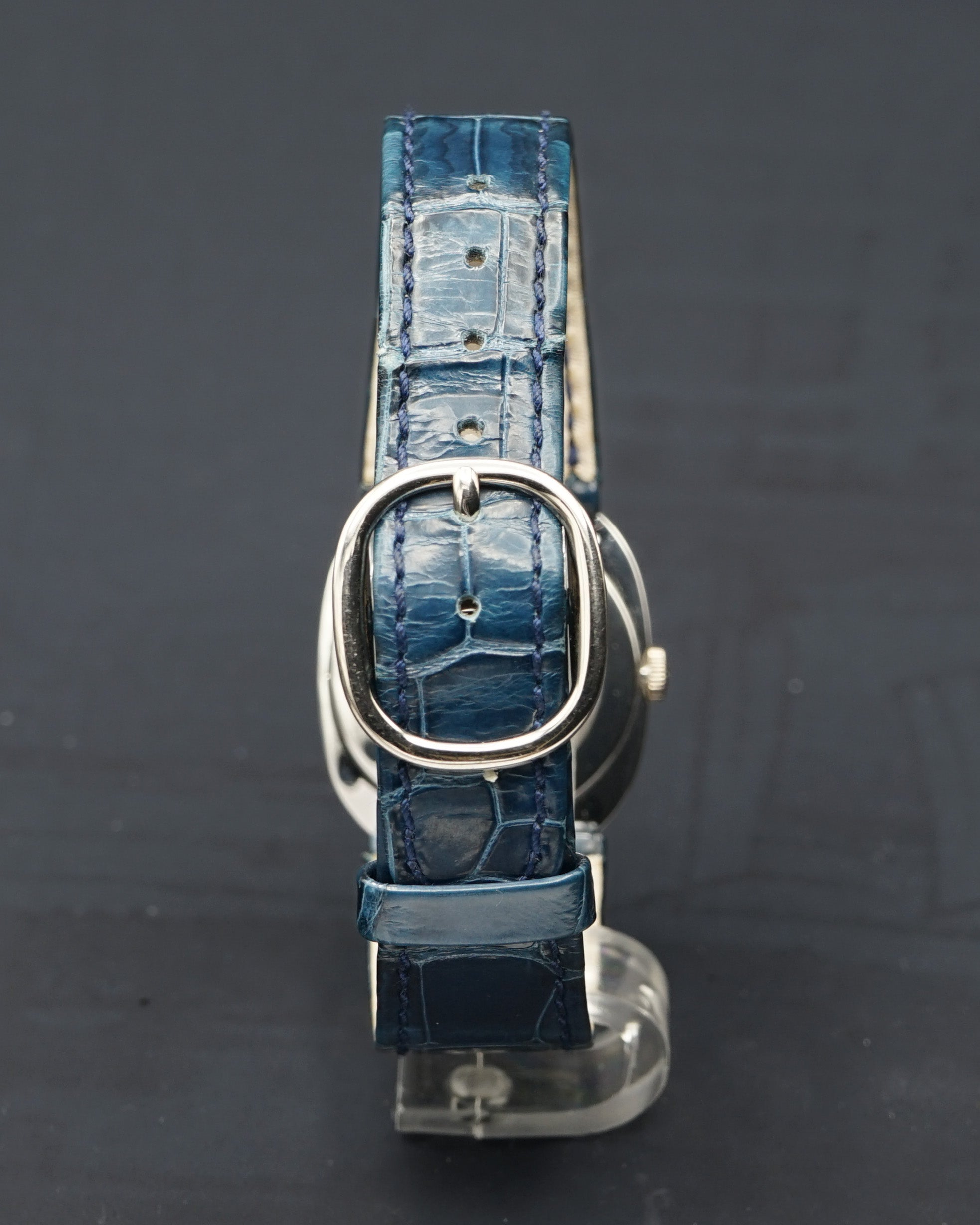 1973 Patek Philippe Ellipse in white gold retailed by Gübelin