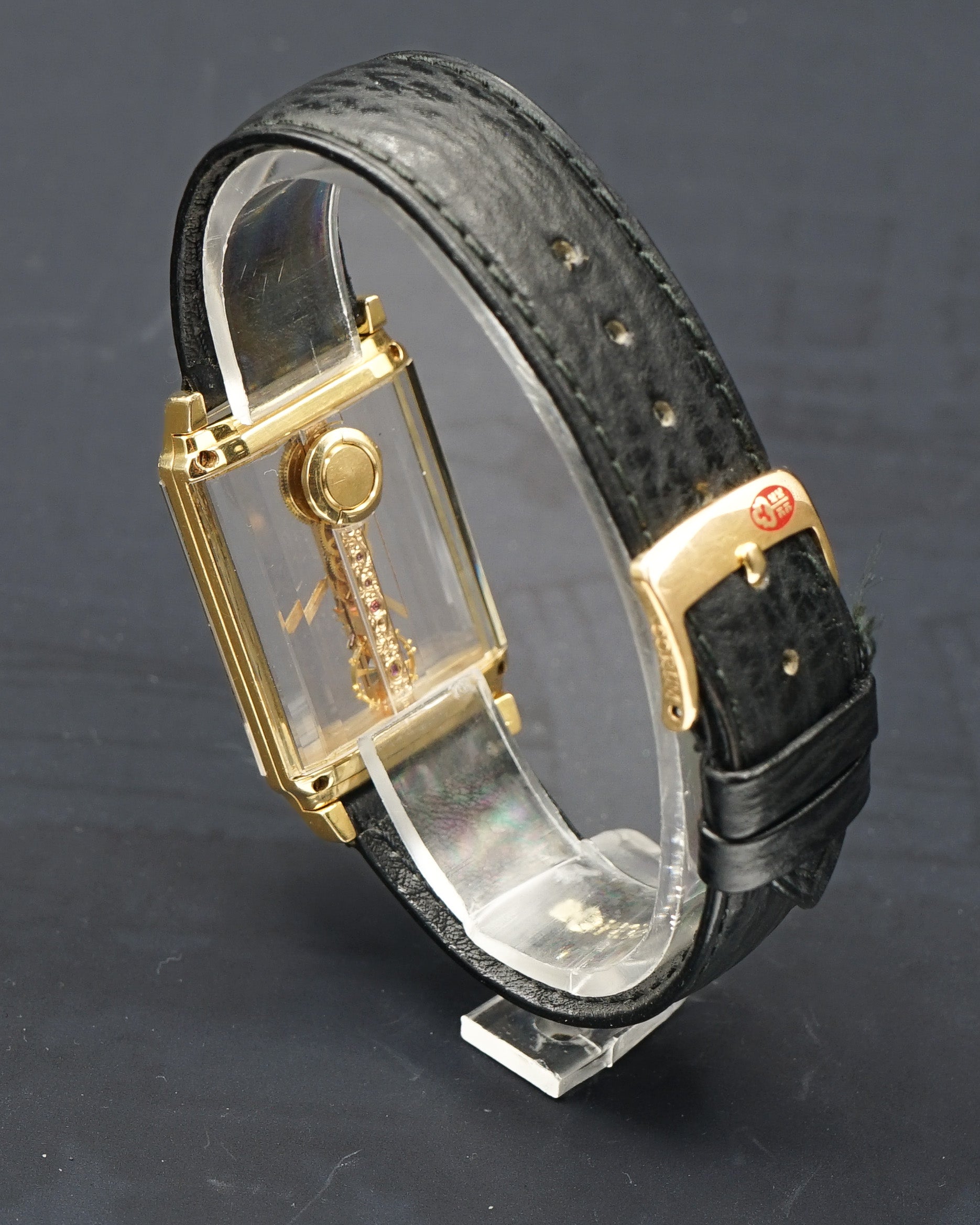 1990s Corum Golden Bridge large size in 18kt gold
