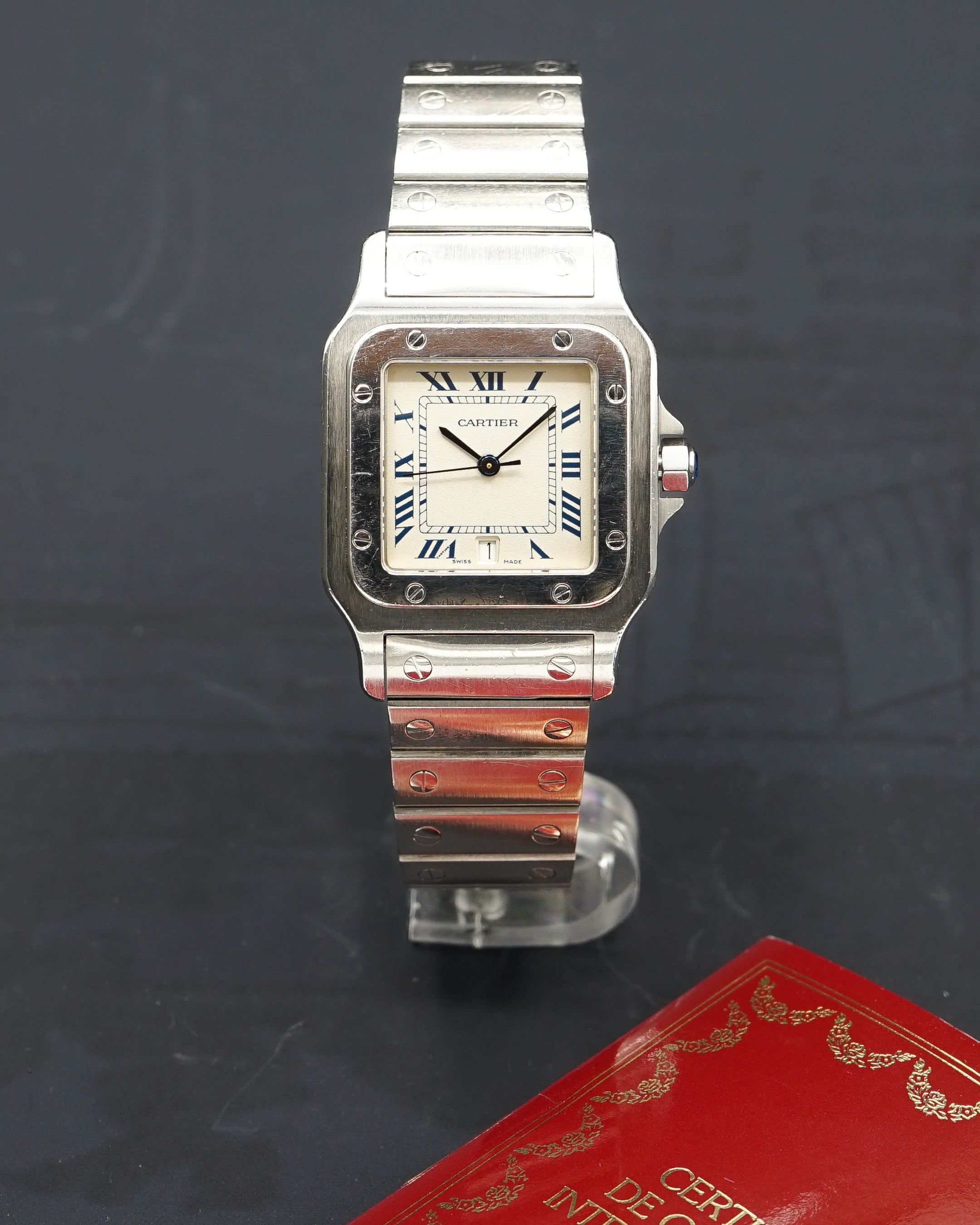2008 Cartier Santos Galbée ref. 1564 with papers