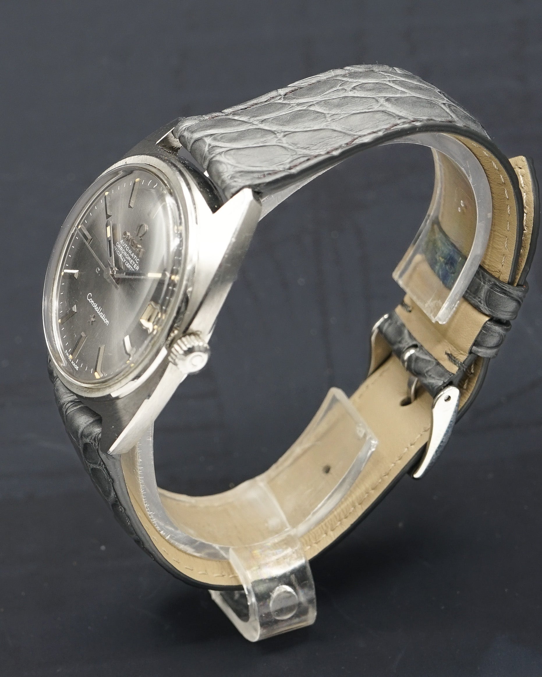 1970s Omega 168.017 “C-Case” Constellation grey dial