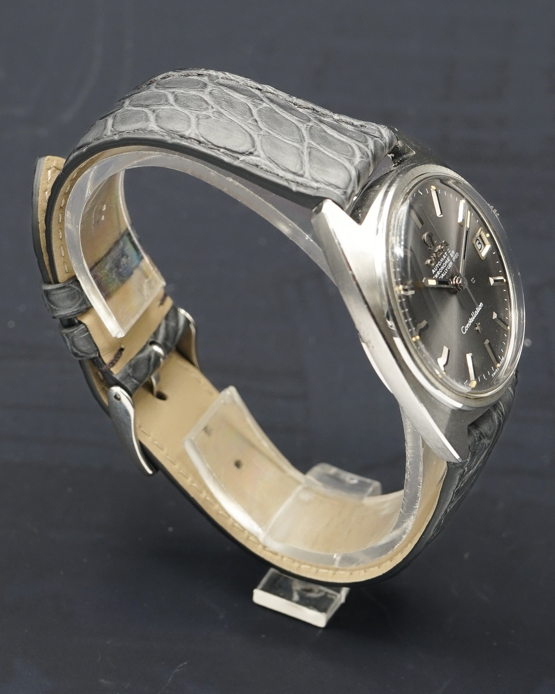 1970s Omega 168.017 “C-Case” Constellation grey dial