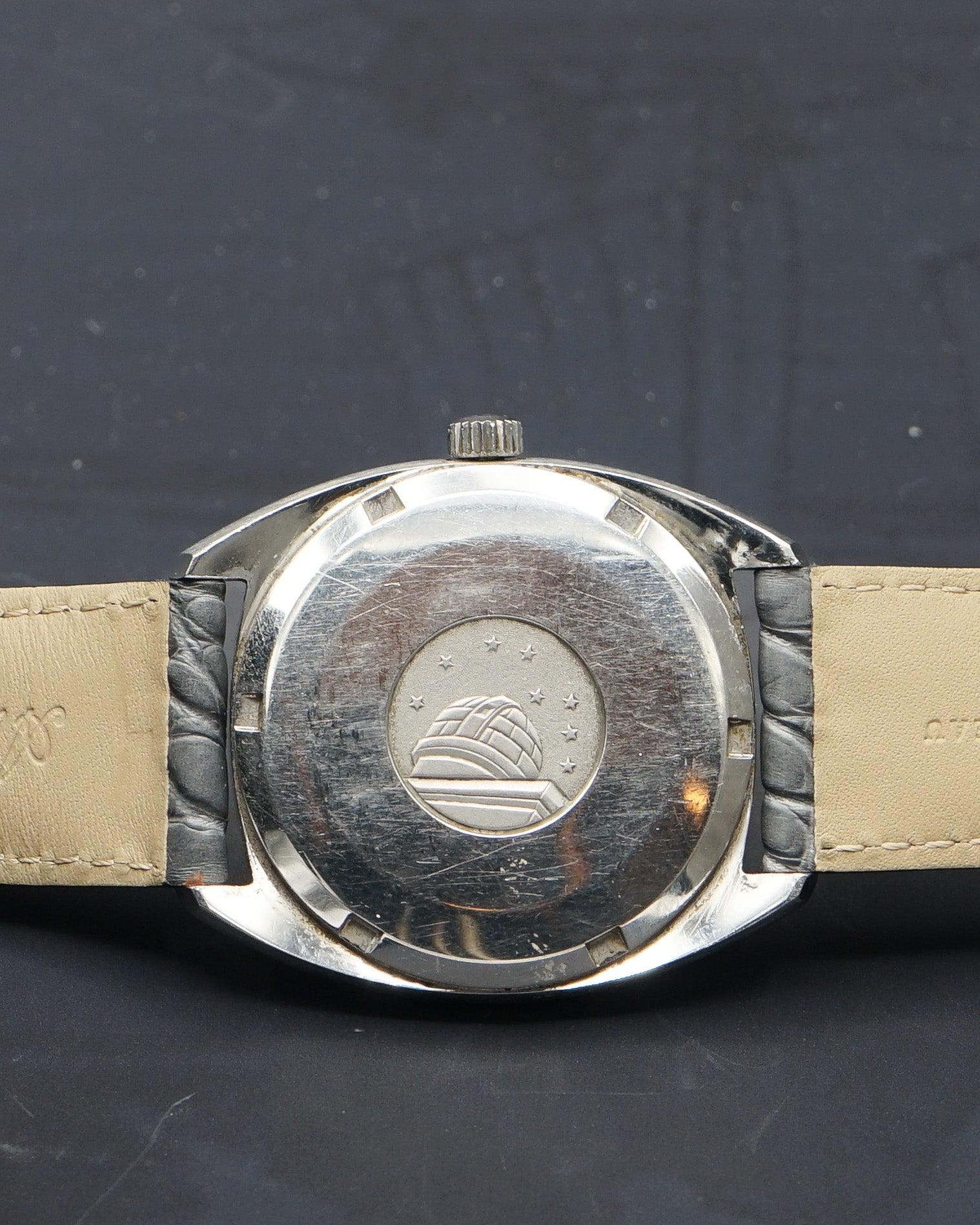 1970s Omega 168.017 “C-Case” Constellation grey dial