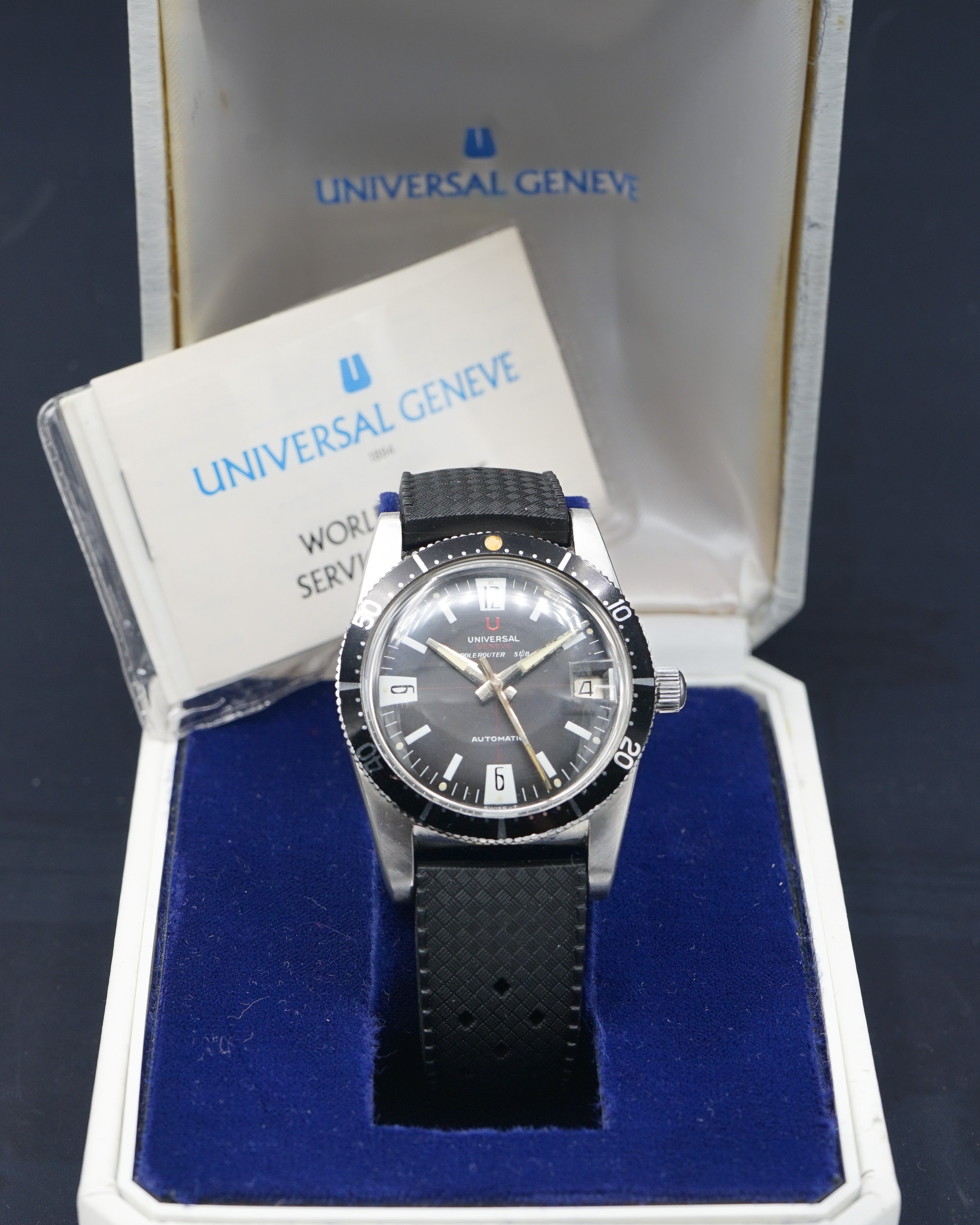 1960s Universal Geneve Polerouter Sub ref. 869109/01