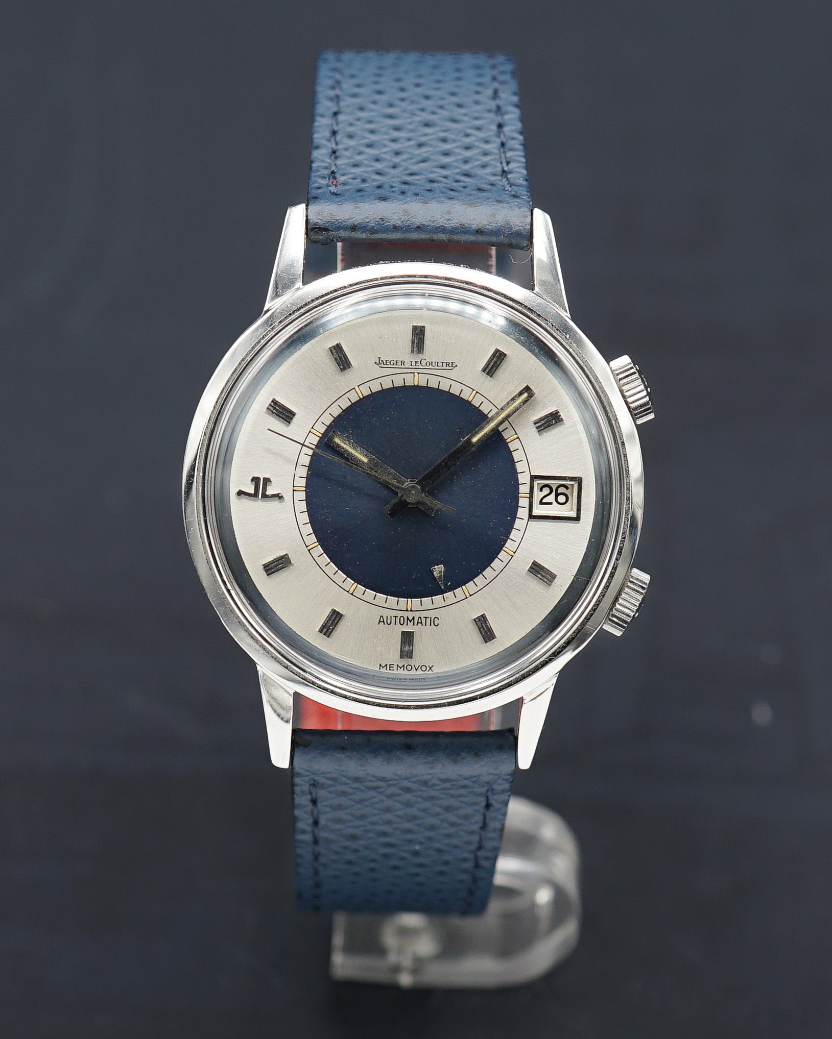 1970s Jaeger-Lecoultre Memovox speed beat ref. 875.42 “Tuxedo”