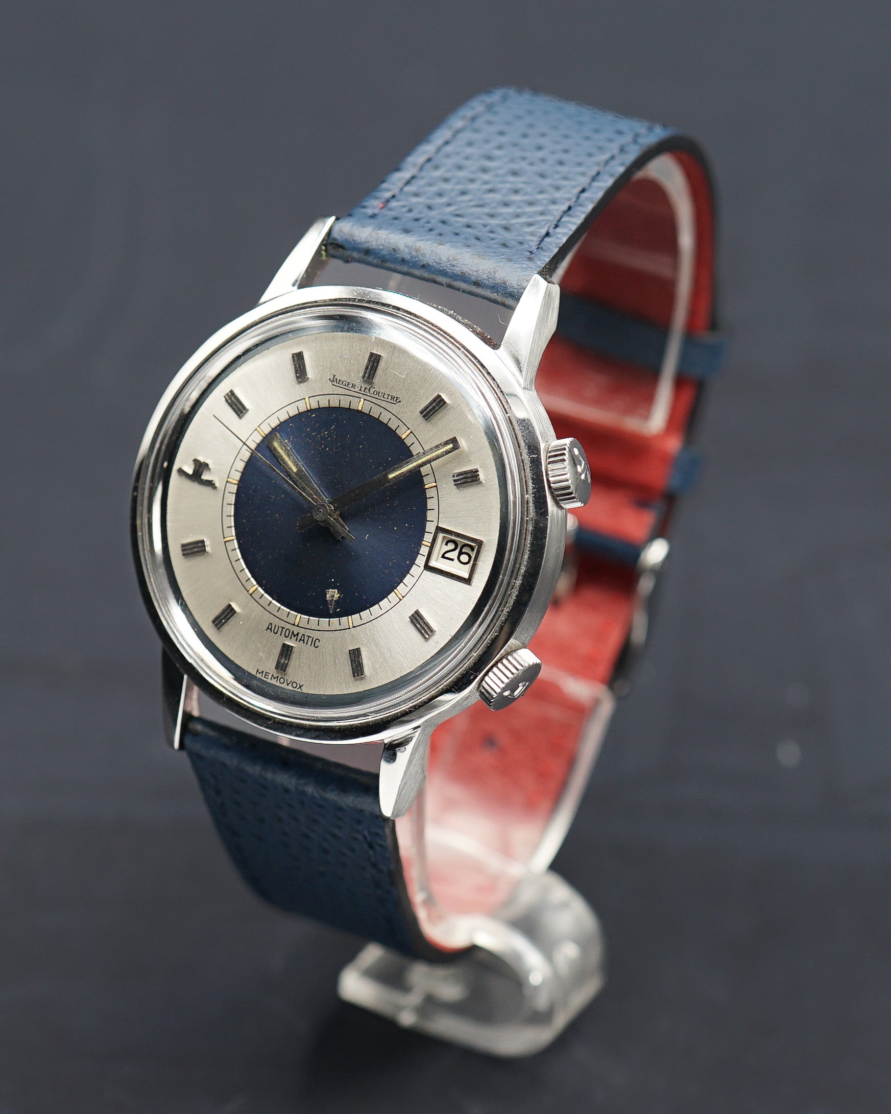 1970s Jaeger-Lecoultre Memovox speed beat ref. 875.42 “Tuxedo”