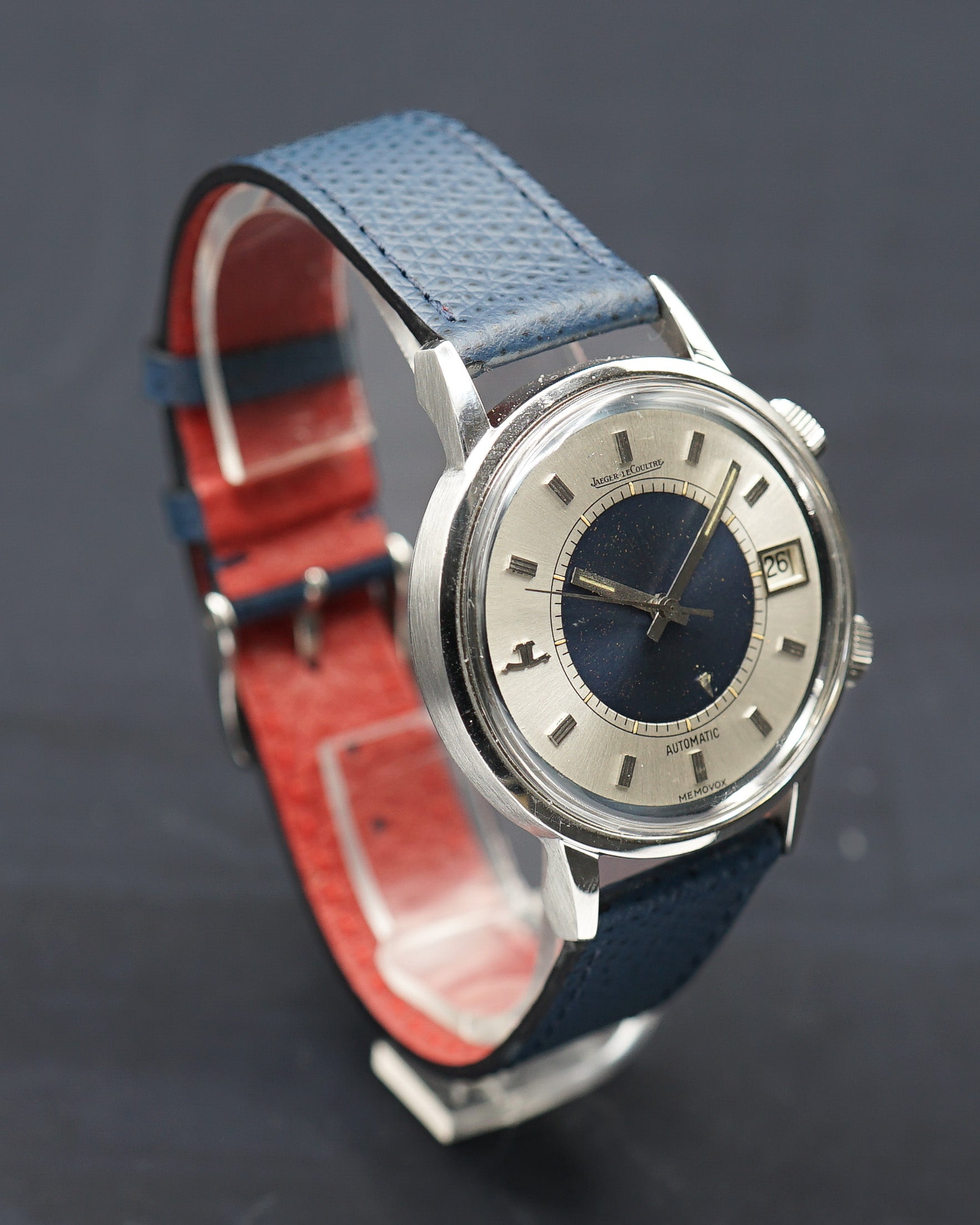 1970s Jaeger-Lecoultre Memovox speed beat ref. 875.42 “Tuxedo”
