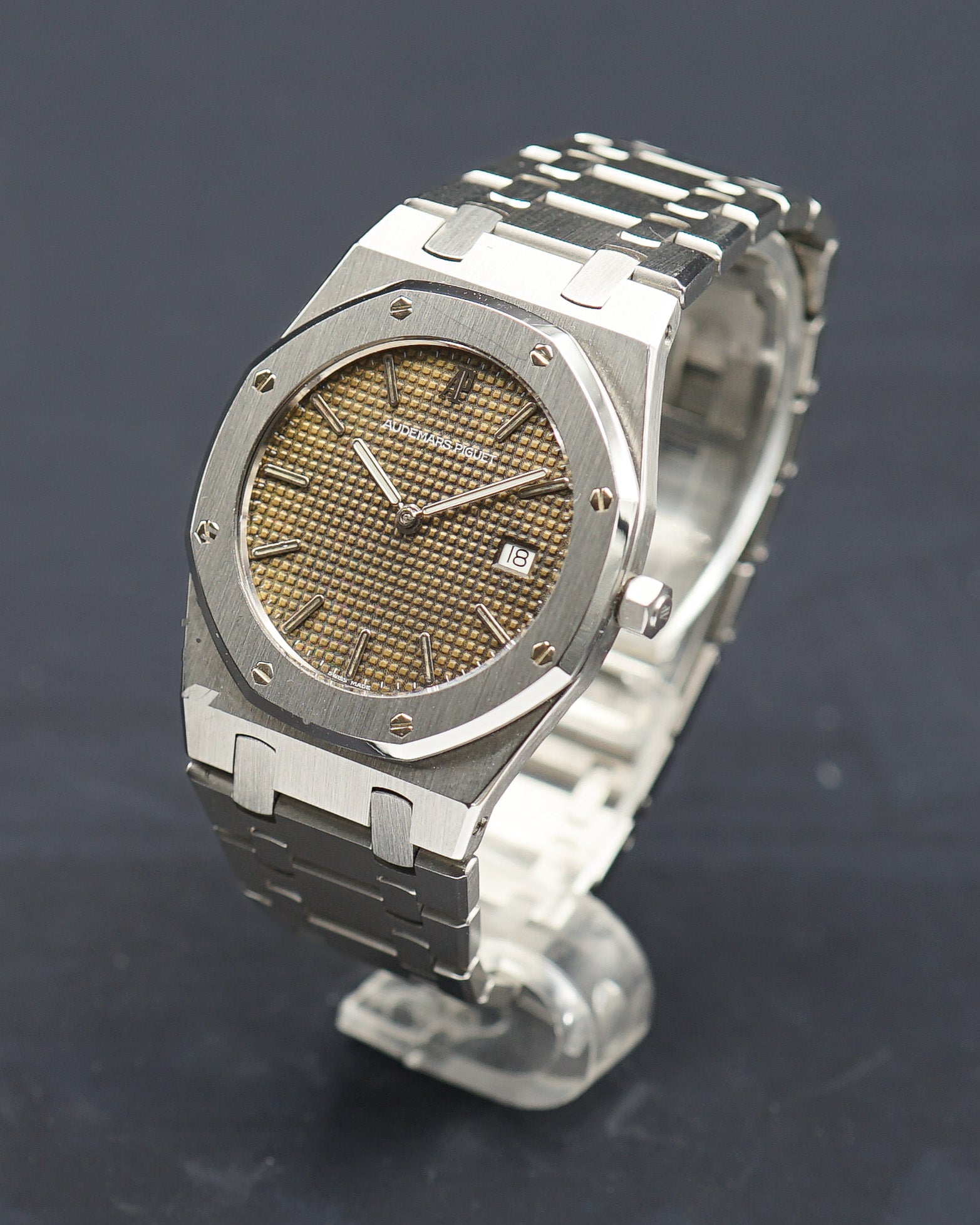 1980s Audemars Piguet Royal Oak ref. 56175ST with tropical dial