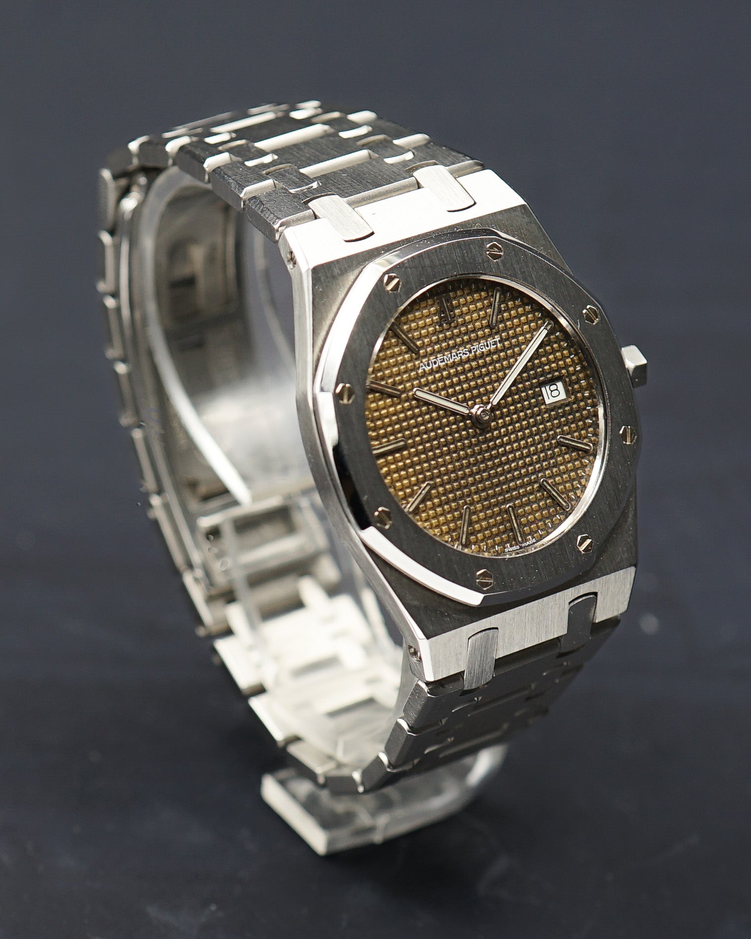 1980s Audemars Piguet Royal Oak ref. 56175ST with tropical dial