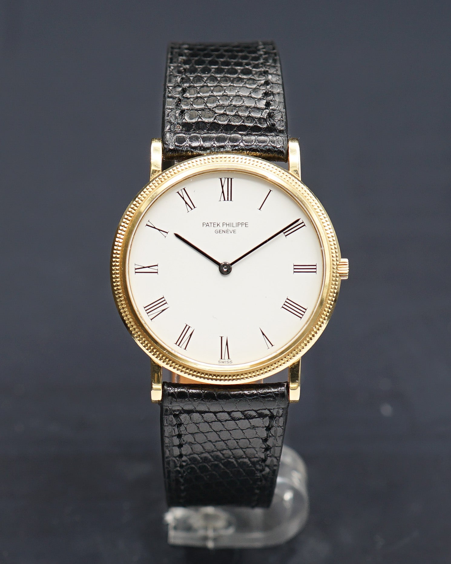 1980 Patek Philippe Calatrava "Clous de Paris" ref. 3744 with original papers