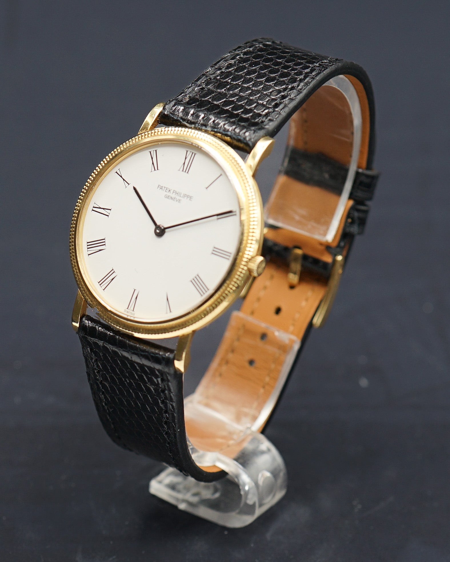 1980 Patek Philippe Calatrava "Clous de Paris" ref. 3744 with original papers