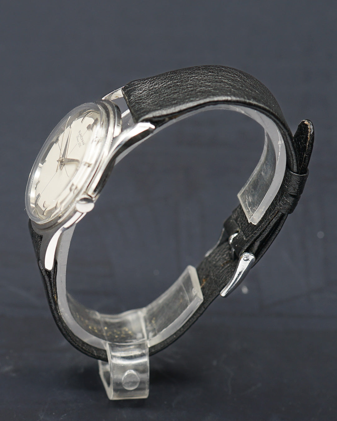 1950s Blancpain dress watch in stainless steel with 2-tone dial