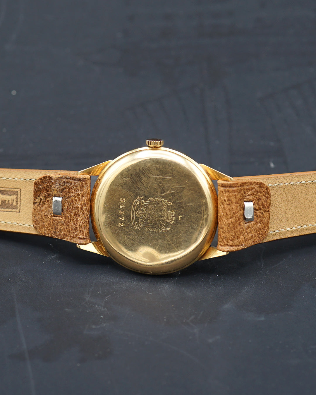1950s Lip dress watch in 18 karat yellow gold