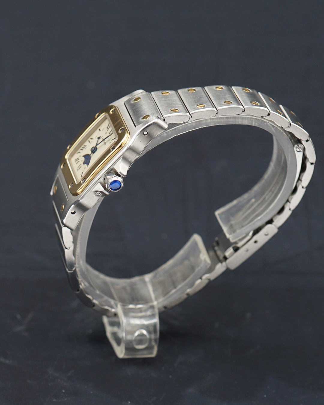 1990s Cartier Santos Galbée moonphase ref. 119902