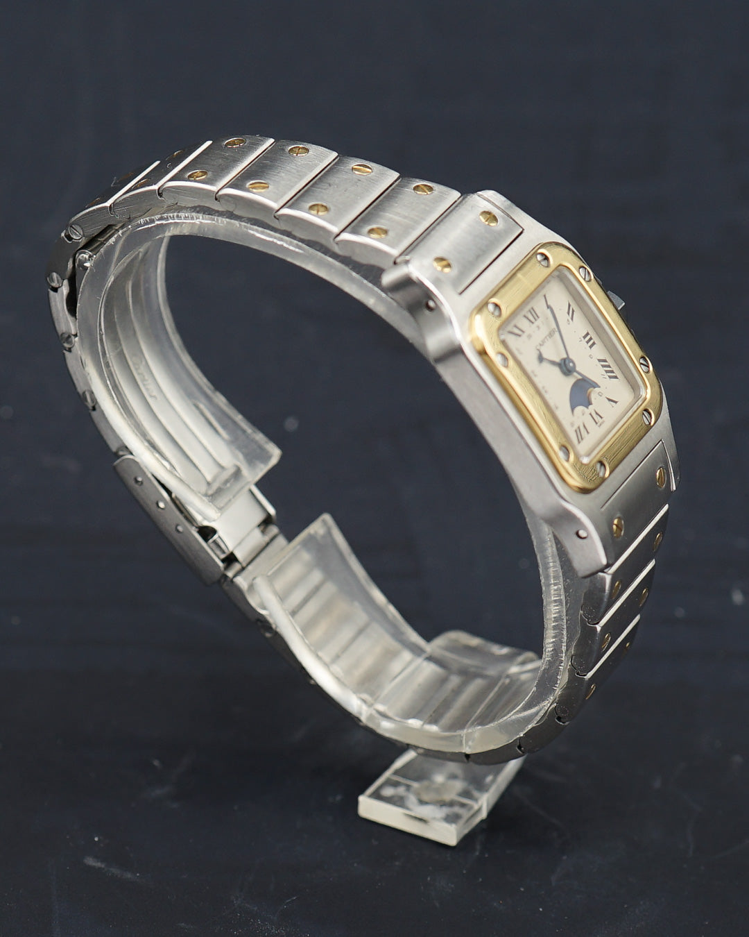 1990s Cartier Santos Galbée moonphase ref. 119902