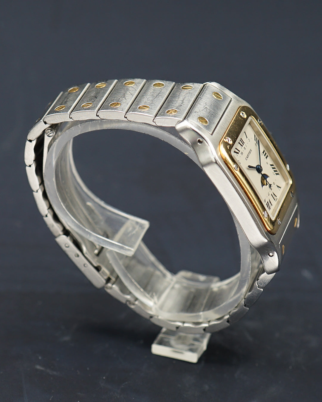 1990s Cartier Santos Galbée moonphase ref. 119901
