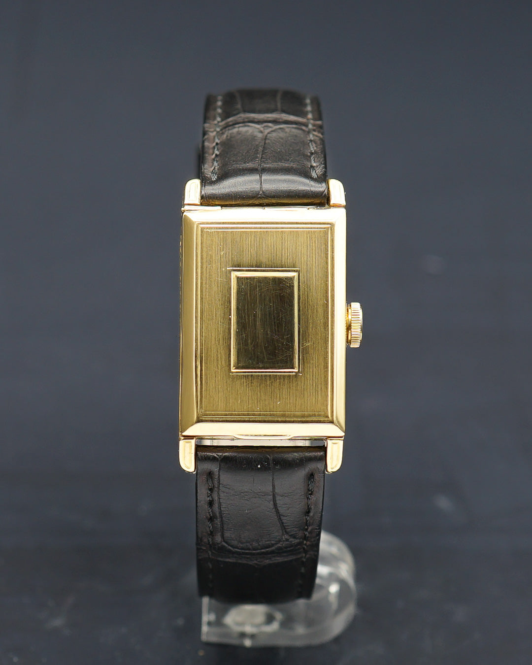 1929 Longines ultra rare Hunter style watch in 18kt yellow gold