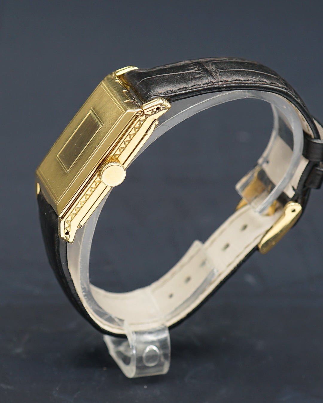 1929 Longines ultra rare Hunter style watch in 18kt yellow gold