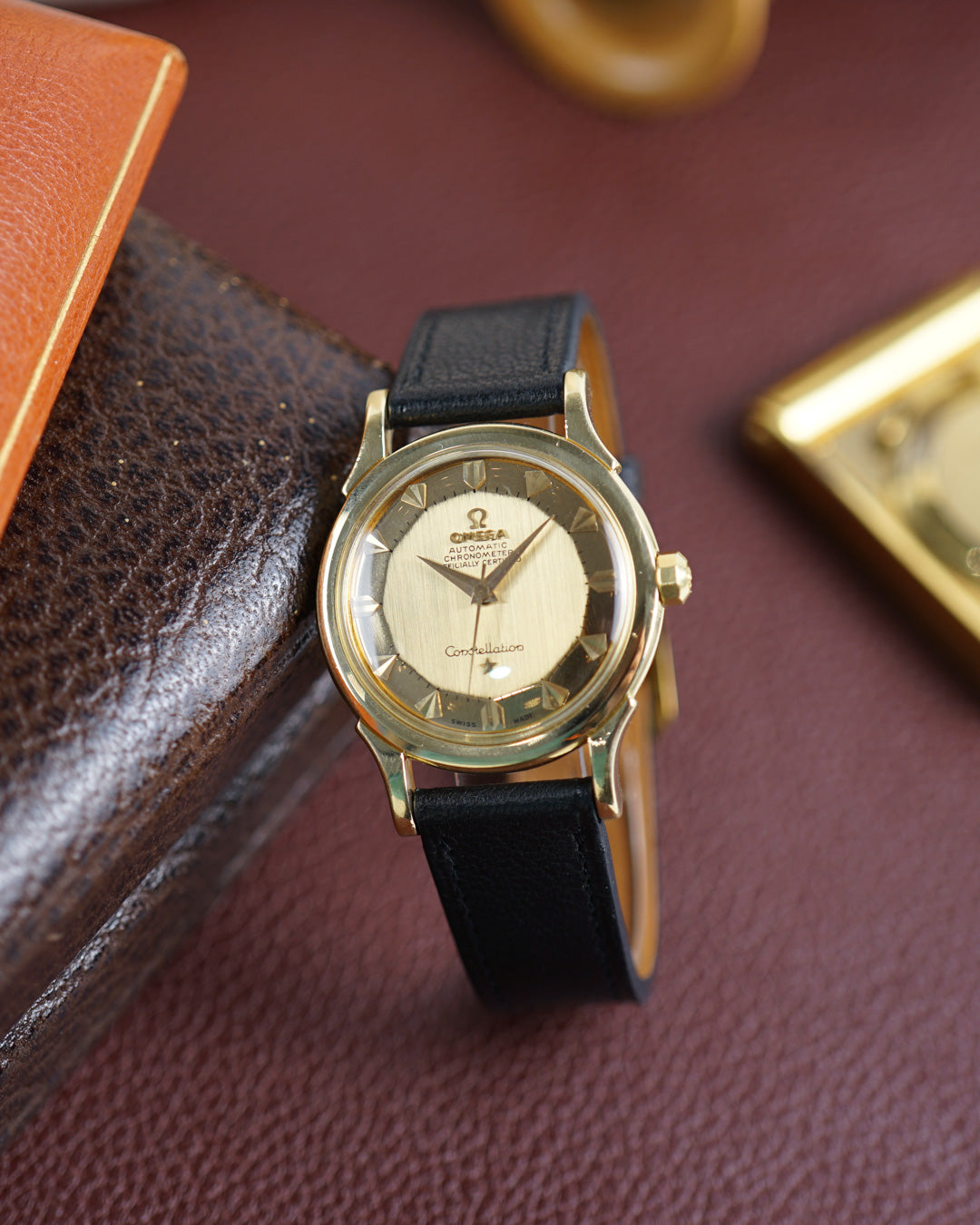 1950s Omega Constellation ref. 2852 in 18kt yellow gold