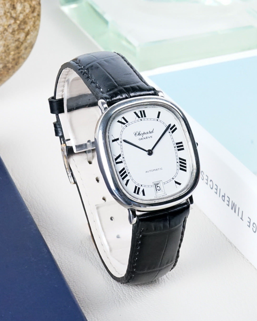 1980s Chopard Ellipse ref. 8013 with box