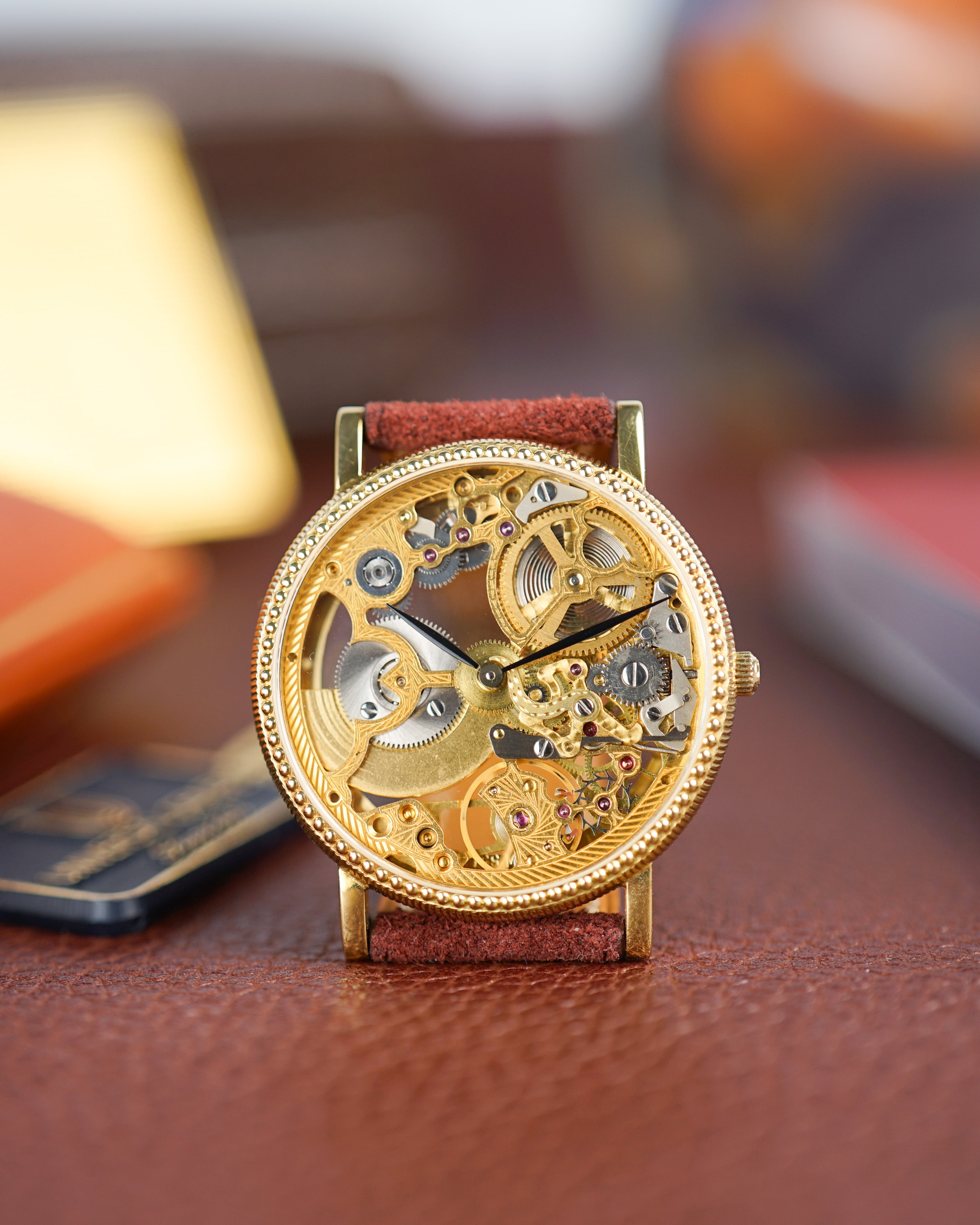 2003 Universal Genève Skeleton watch Full Set