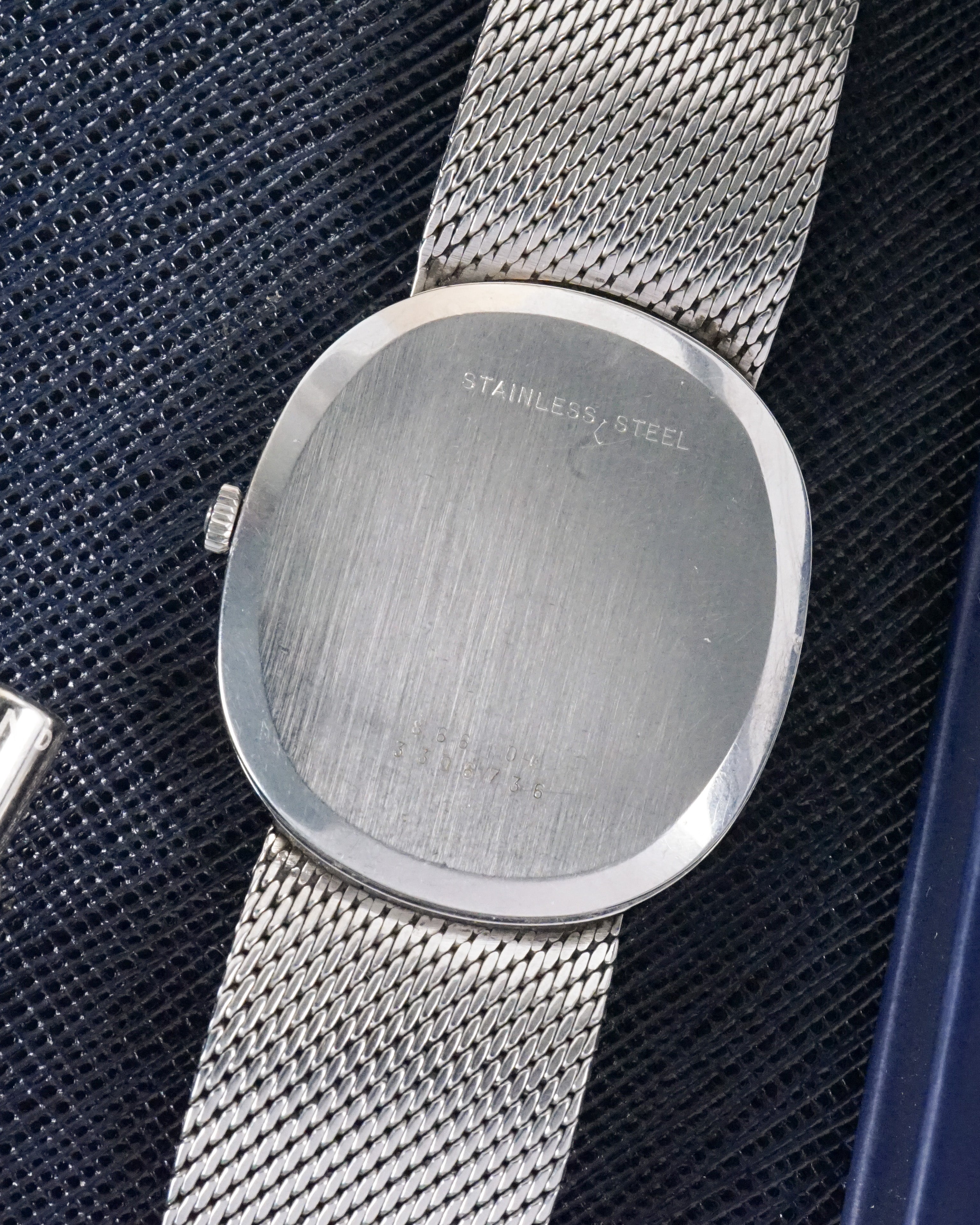 1970s Universal Geneve White Shadow Ultra Slim