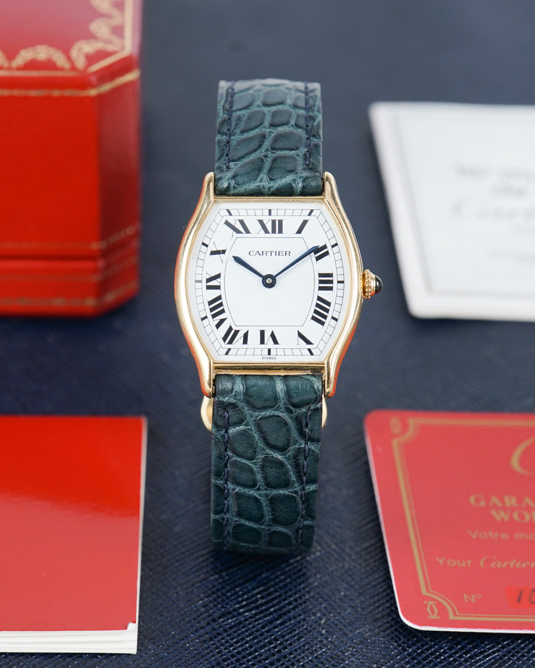 1970s Cartier Tortue ref. 10712 Full Set