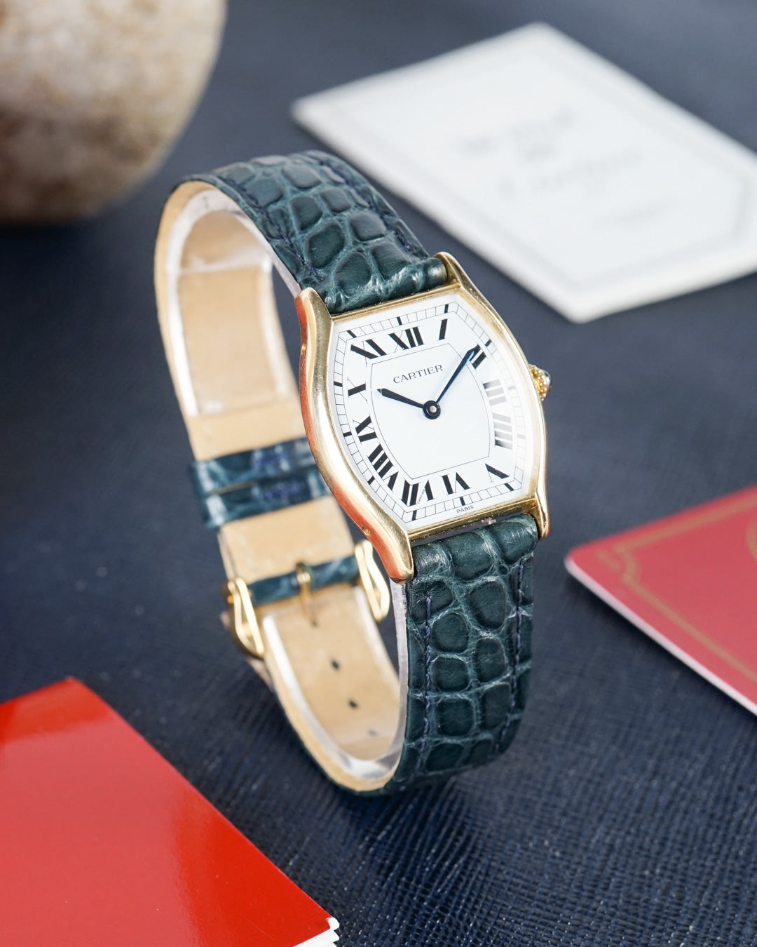 1970s Cartier Tortue ref. 10712 Full Set