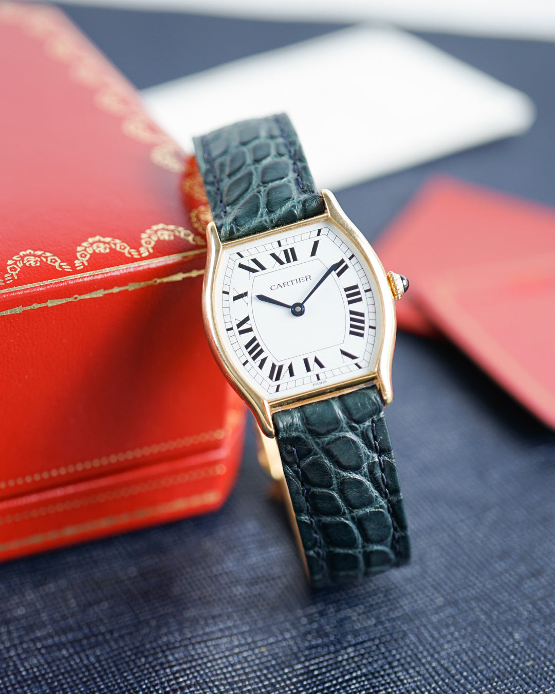1970s Cartier Tortue ref. 10712 Full Set