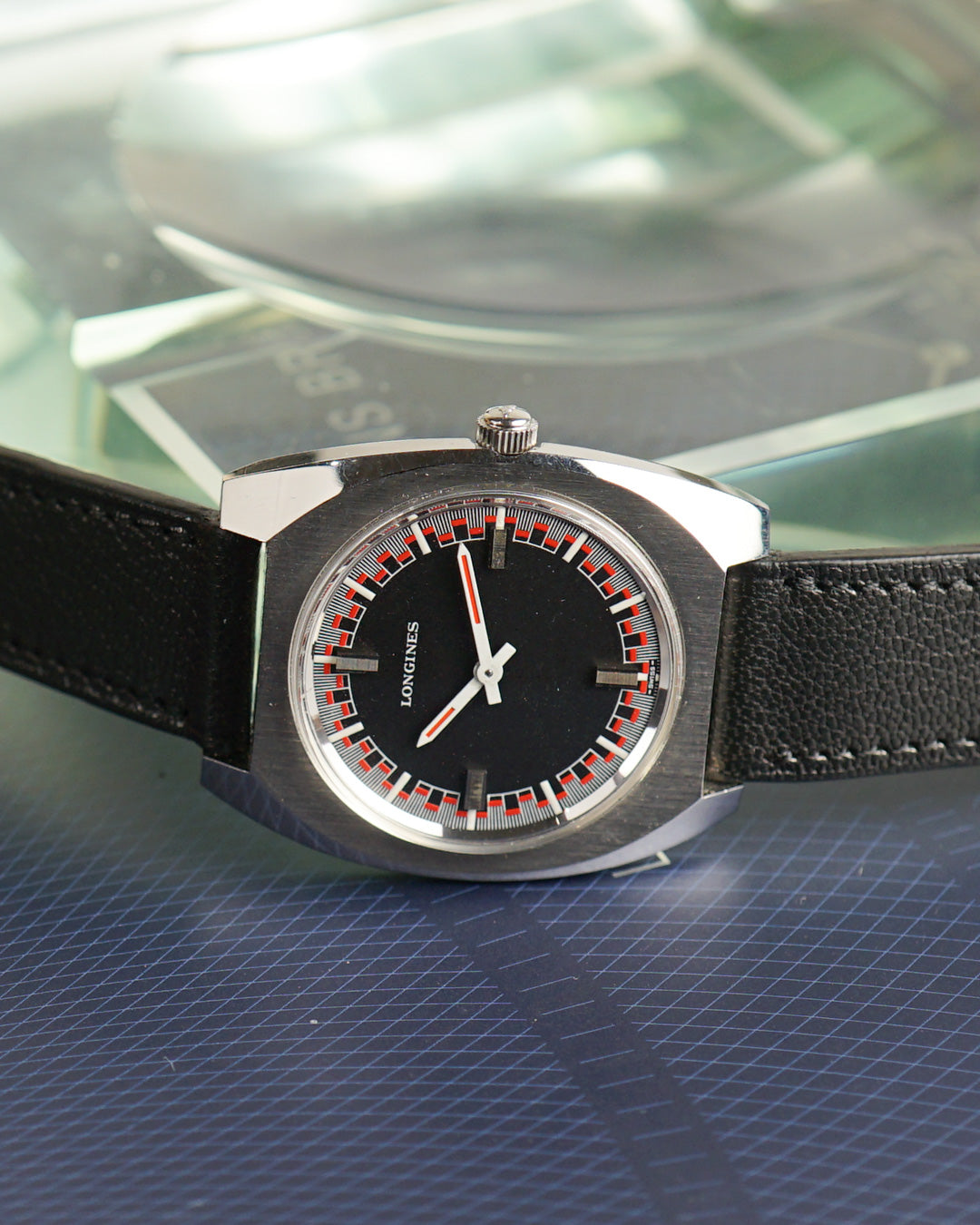 1970s Longines ref. 5500 Racing Dial