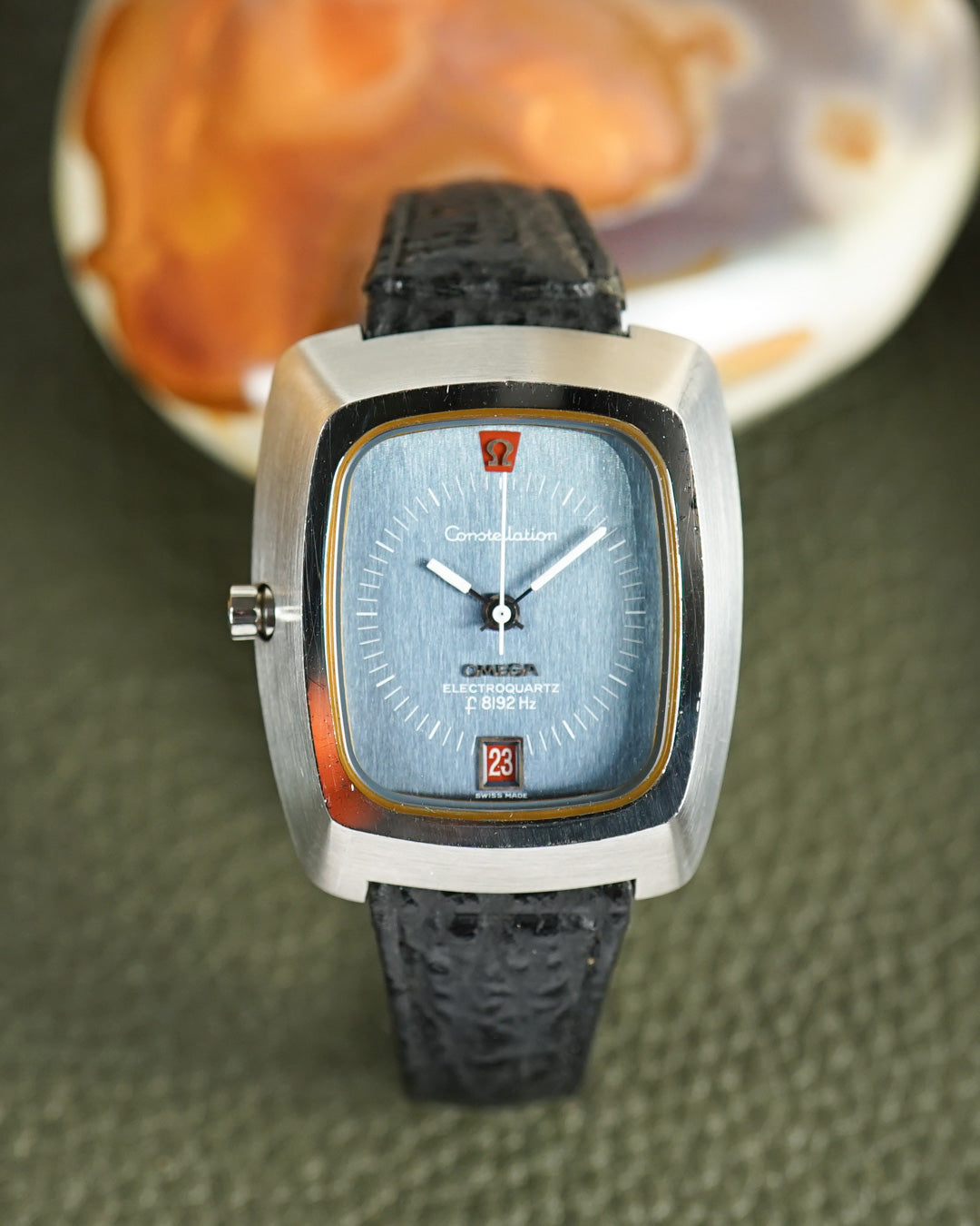 1970s Omega Constellation Electroquartz 196.005 "Beta 21" with original strap