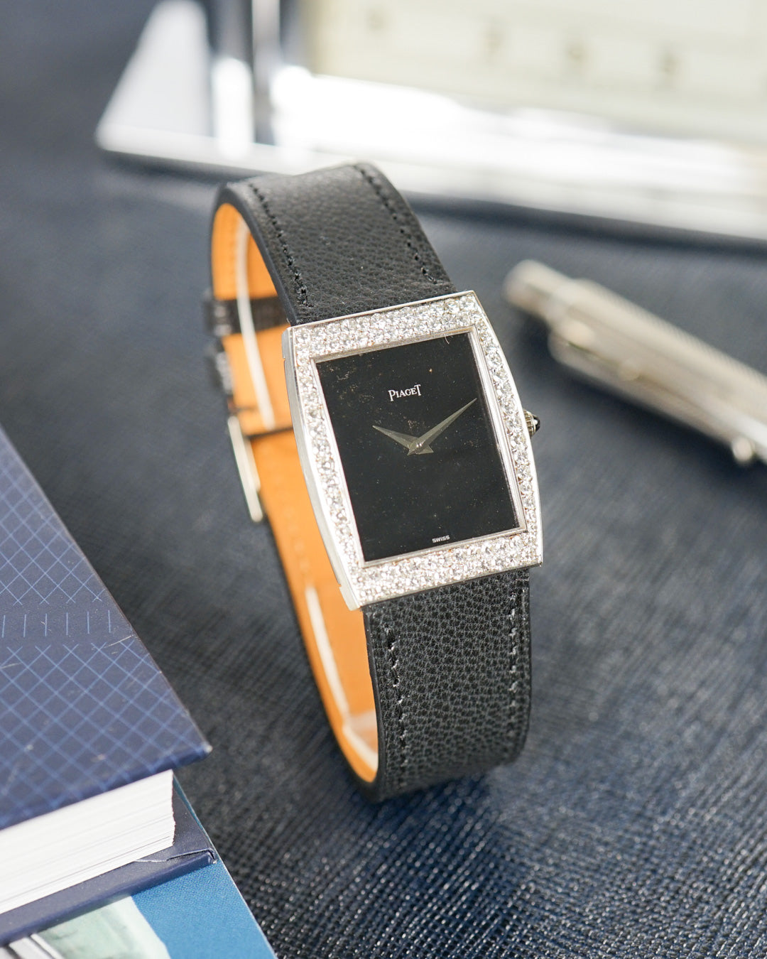 1980s Piaget white gold and diamonds ref. 9675