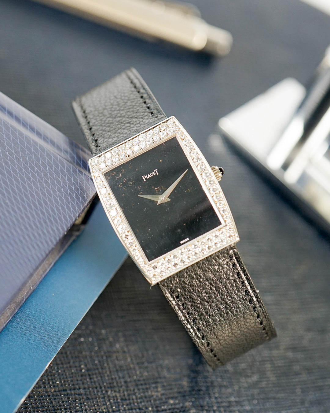 1980s Piaget white gold and diamonds ref. 9675