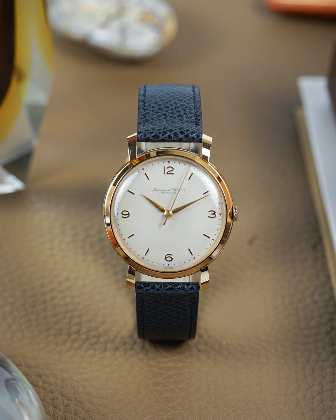 1950s IWC Fancy Lugs with caliber 89