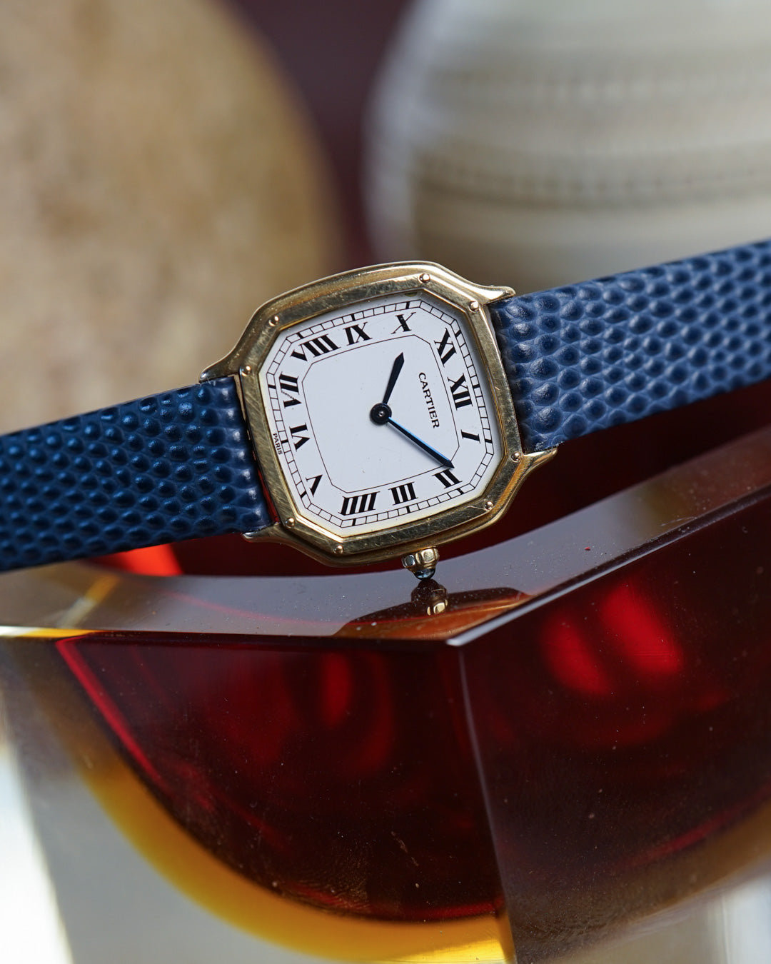 1970s Cartier Trianon ref. 96056 in yellow gold